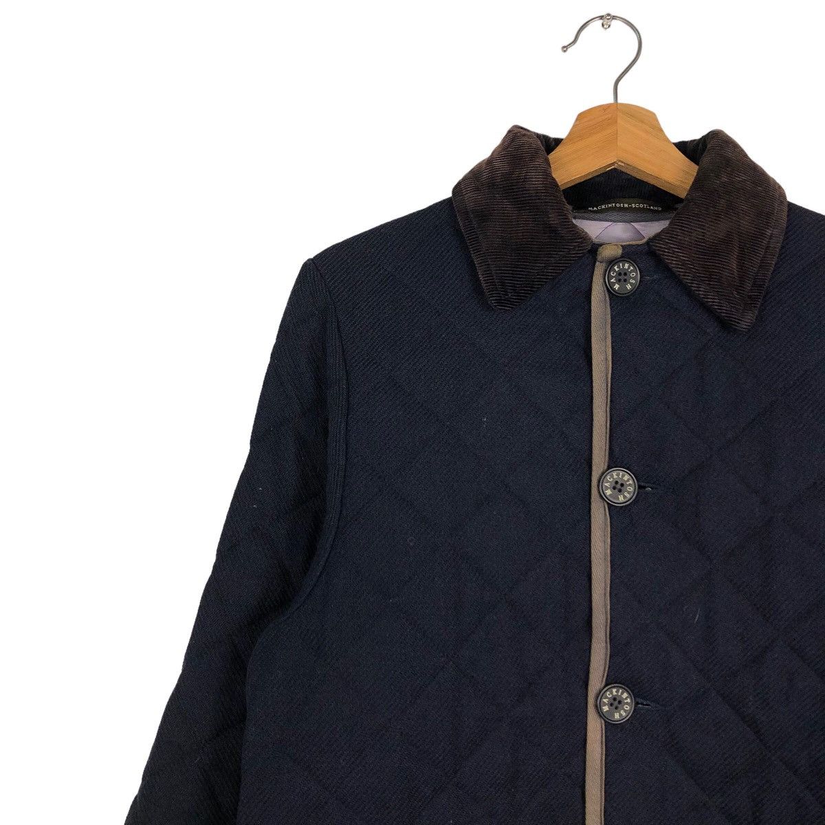Issey Miyake 🔥Vintage Mackintosh Quilted Jacket Made in Scotland Size US M / EU 48-50 / 2 - 7 Thumbnail