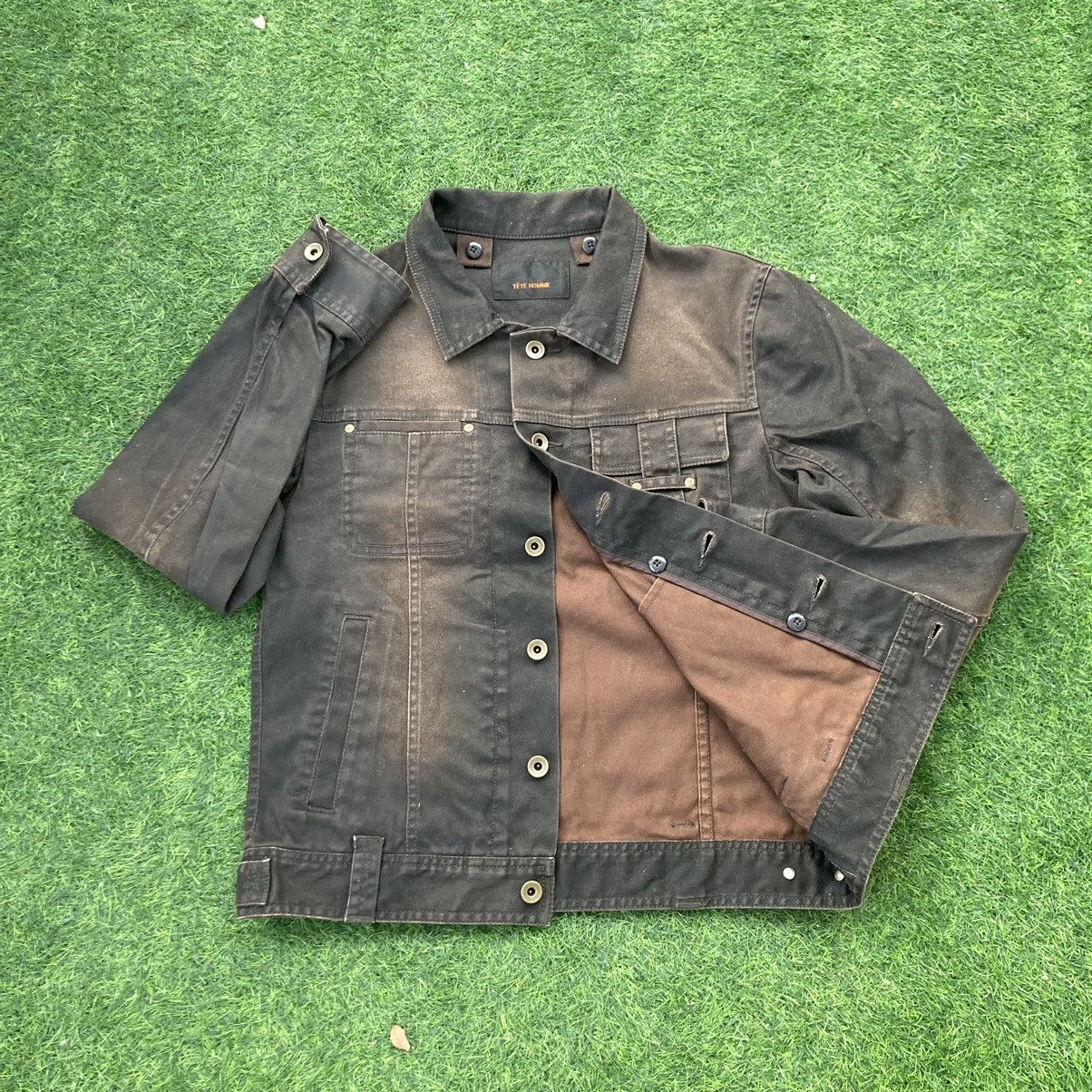 Issey Miyake × Tete Homme ISSEY MIYAKE TETE HOMME TRUCKER JACKET Size US M / EU 48-50 / 2 - 1 Thumbnail