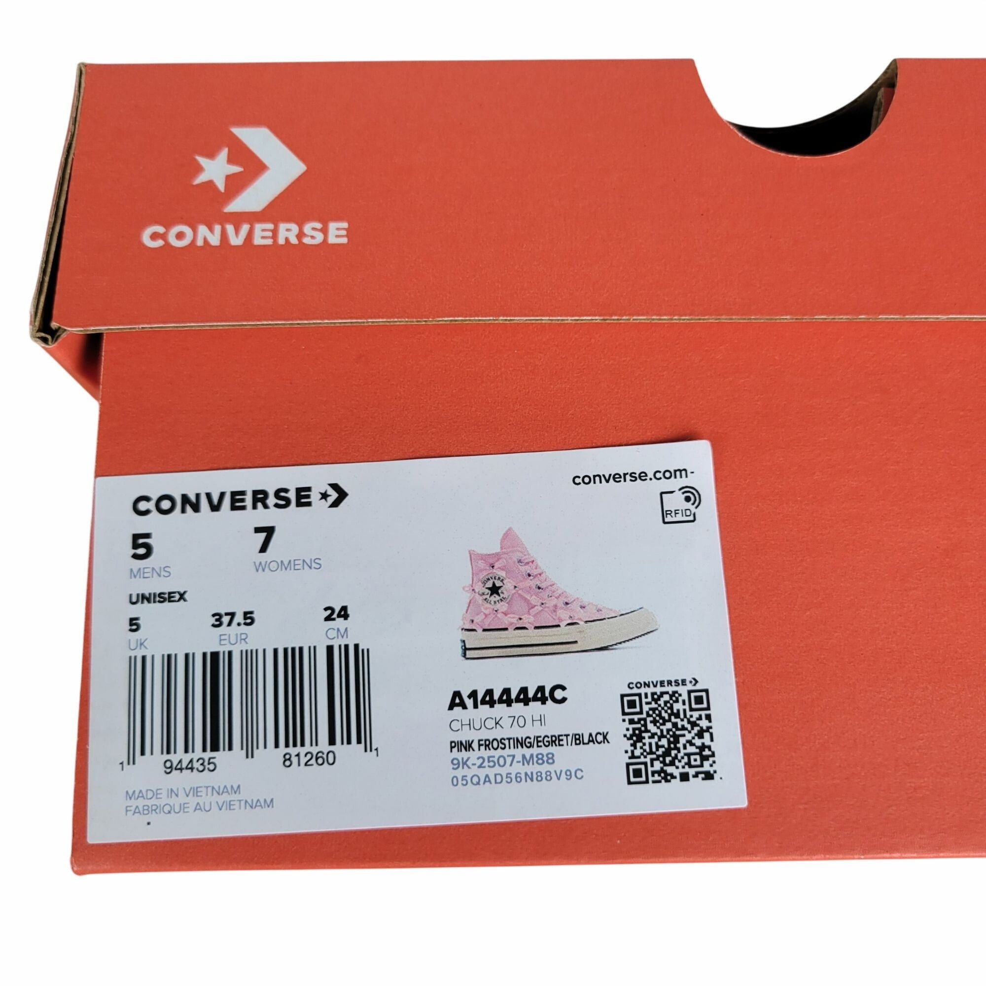 Converse ⭐Converse Chuck 70 Hi Bow Edgy Studded Size 5 Men's Shoes Sn Size US 5 / EU 37 - 8 Thumbnail