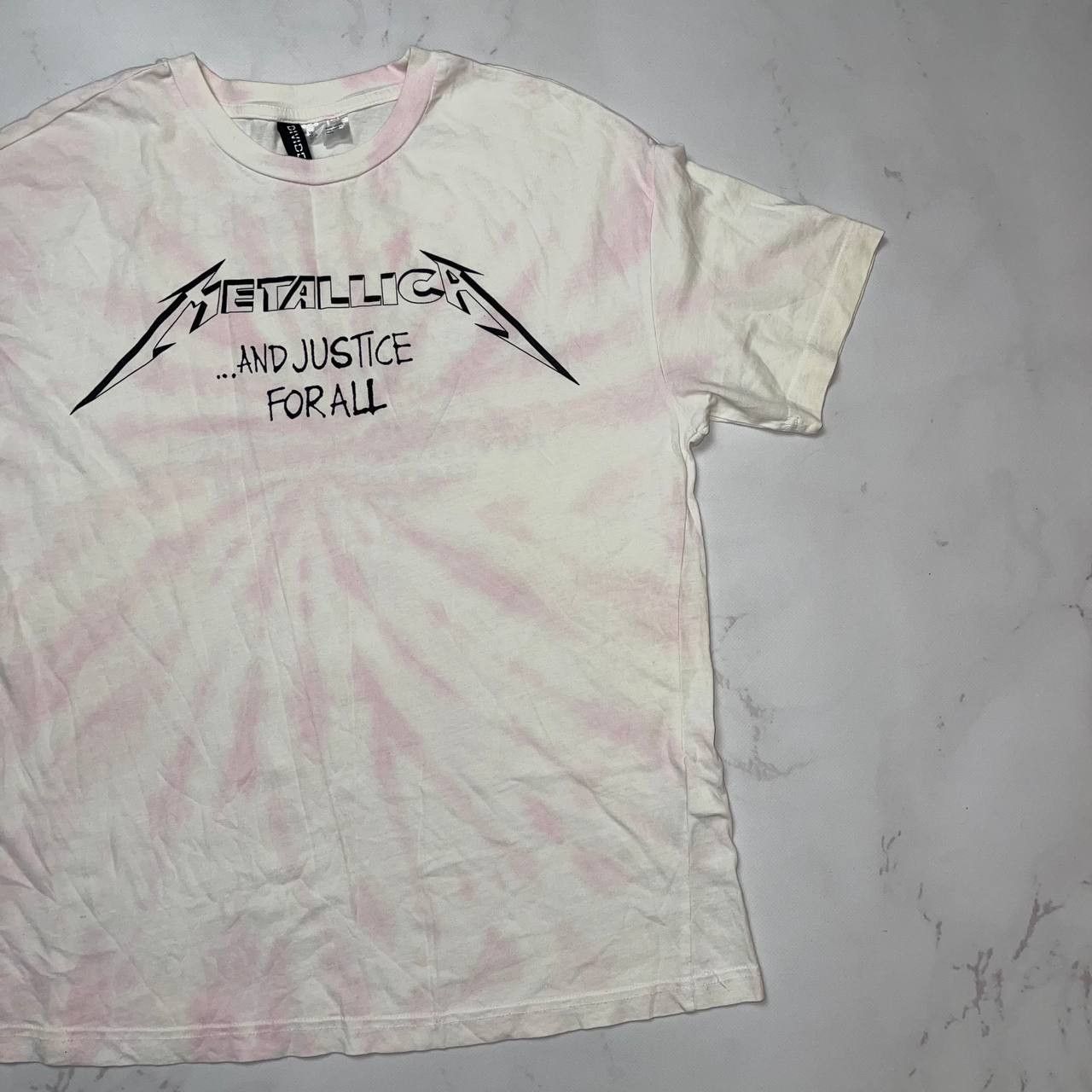Metallica metallica and justice for all shirt batik H&M XS raresammler Size US XS / EU 42 / 0 - 5 Thumbnail