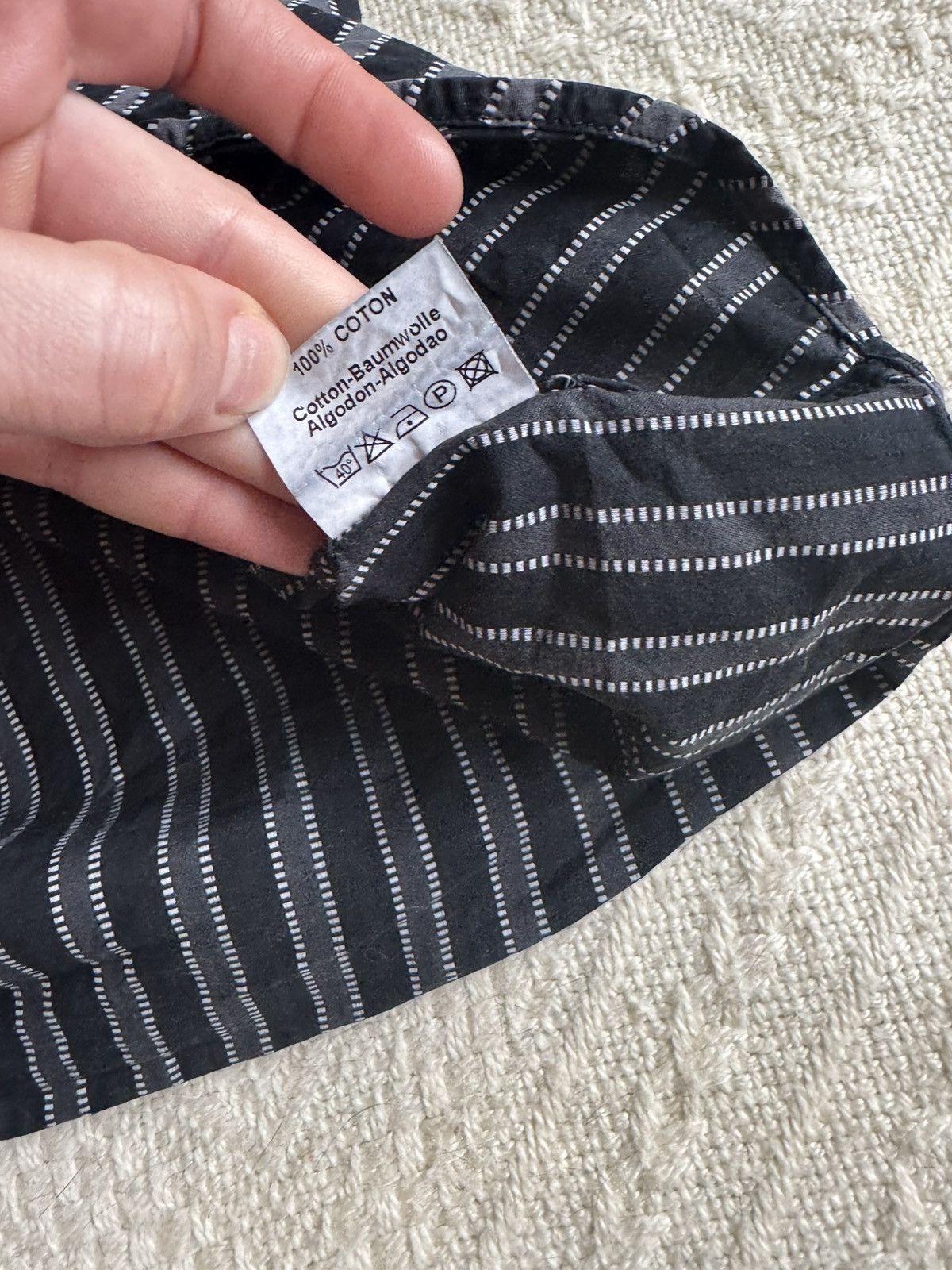 Kenzo Kenzo Home striped y2k shirt Size US L / EU 52-54 / 3 - 5 Thumbnail