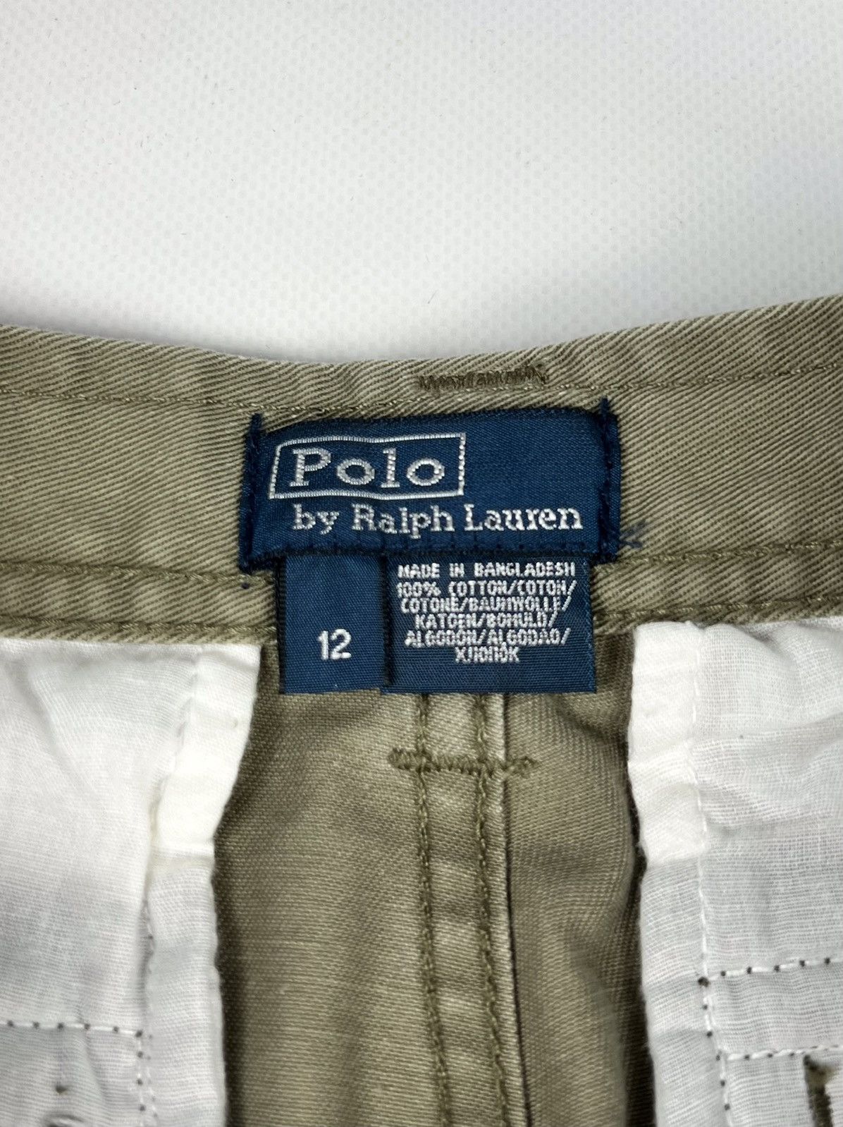 Polo Ralph Lauren × Vintage Polo Ralph Lauren Military Cargo Trousers Pant Size US 26 / EU 42 - 5 Thumbnail
