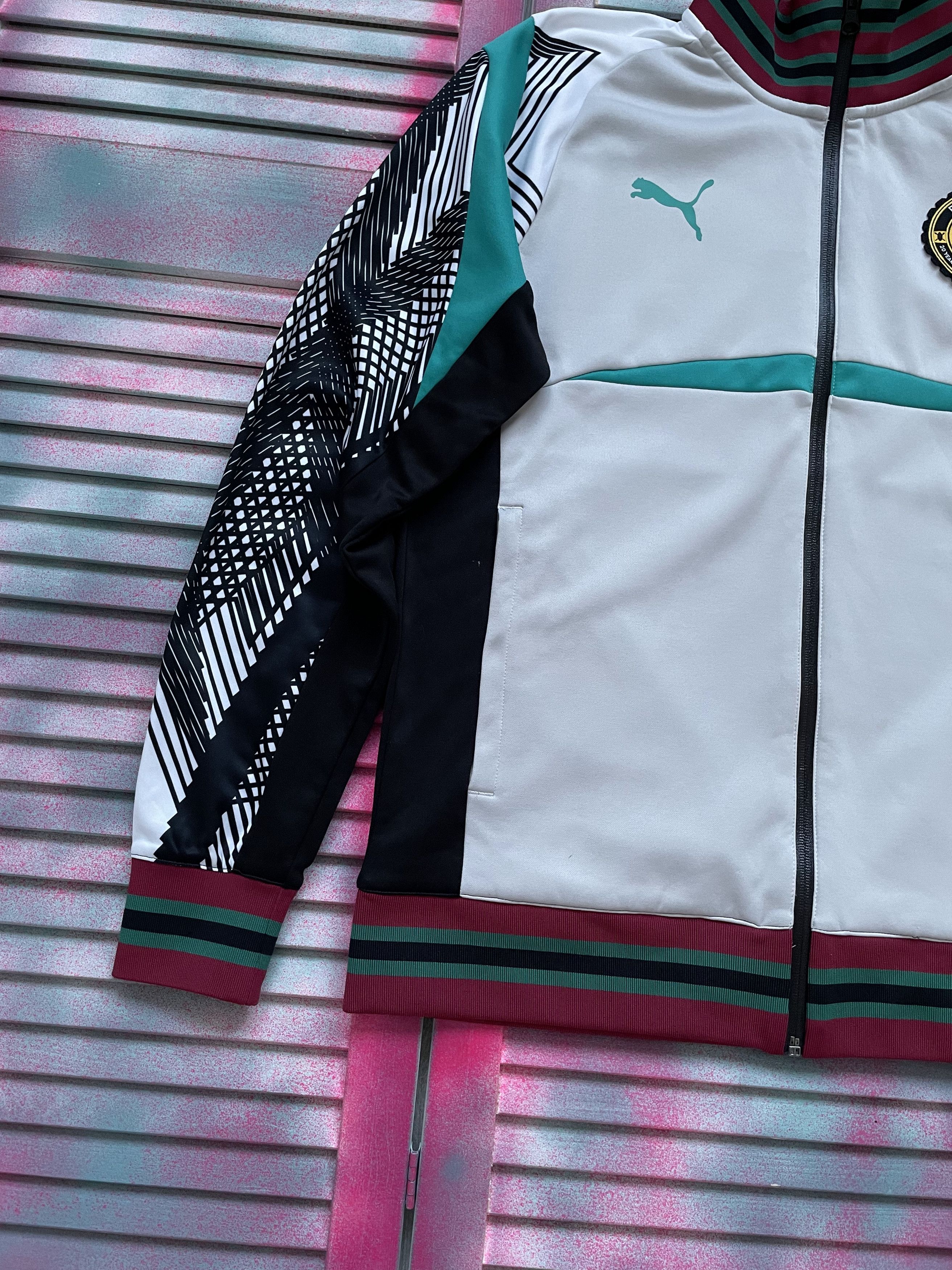 Puma Puma X Daily Paper Track Top Jacket African Football Size US M / EU 48-50 / 2 - 5 Thumbnail