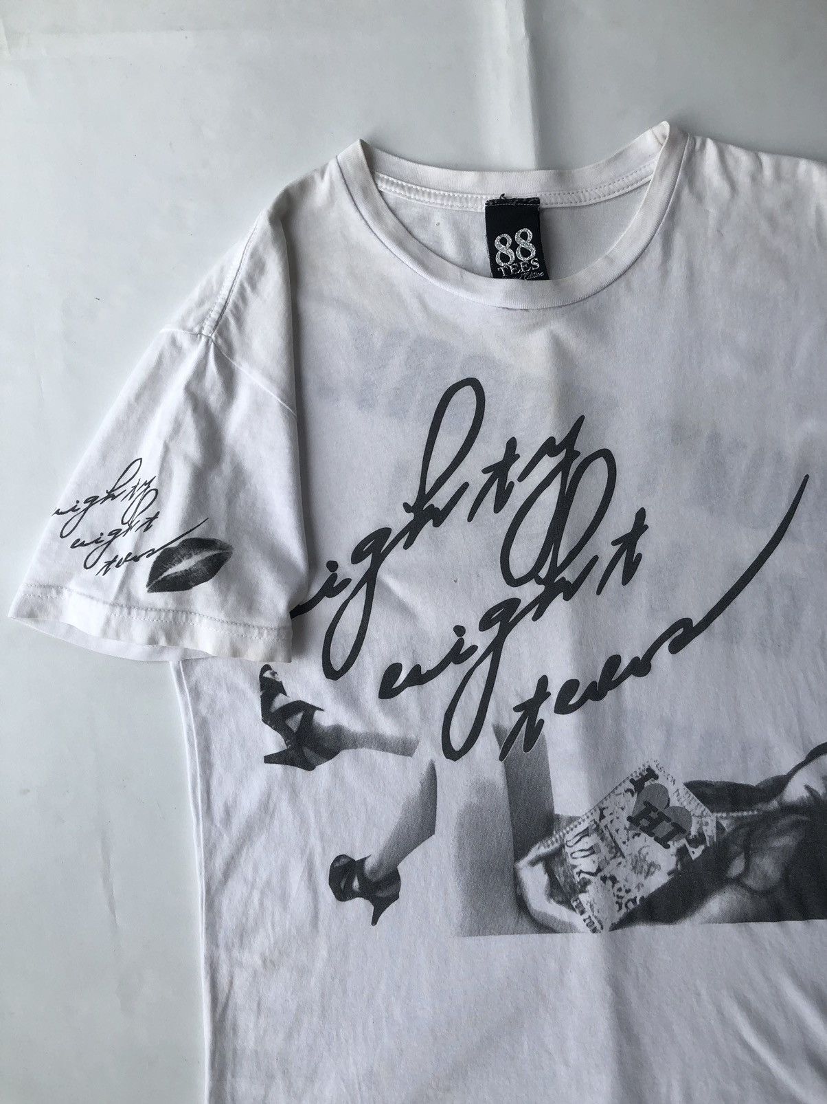 Hysteric Glamour Japanese Poem 88 Tee Don’t Worry Be Happy hysteric Style Tee Size US M / EU 48-50 / 2 - 5 Thumbnail