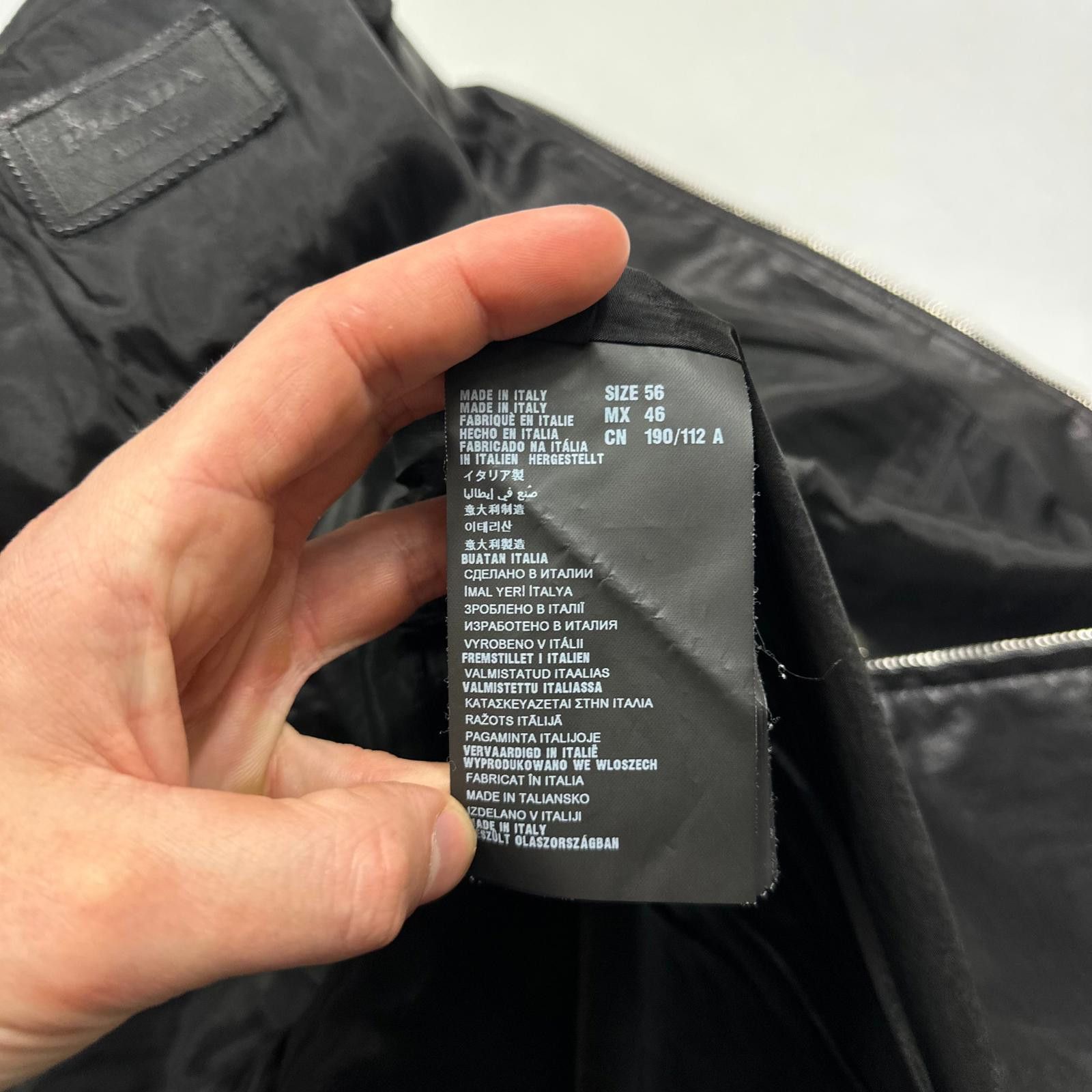 Prada Prada Milano 2013 Lambskin Leather Biker Pocket Jacket - L Size US L / EU 52-54 / 3 - 11 Thumbnail