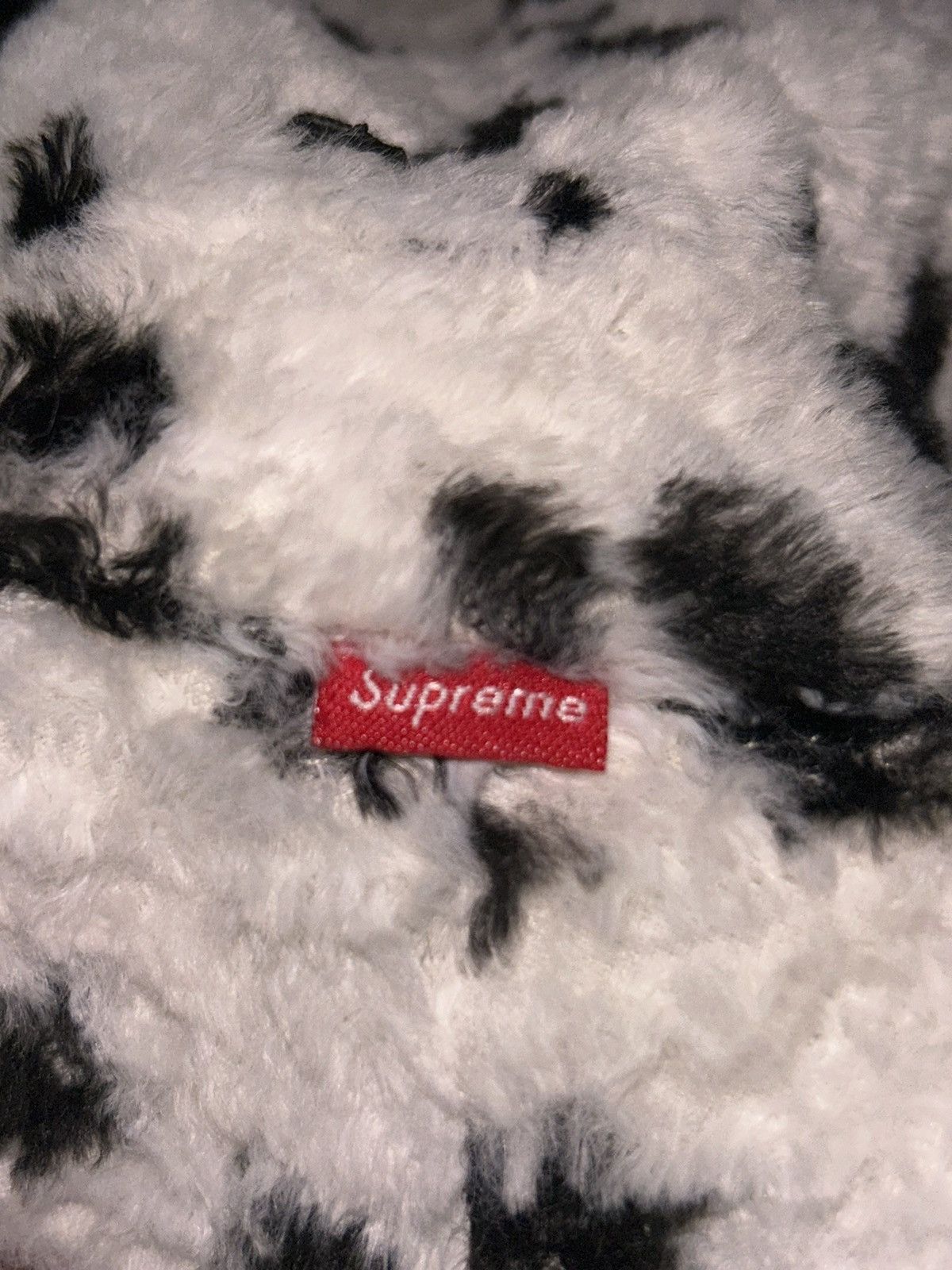 Supreme Supreme Fur Crusher Hat Dalmatian SS14 size M/L VNDS Size ONE SIZE - 6 Thumbnail