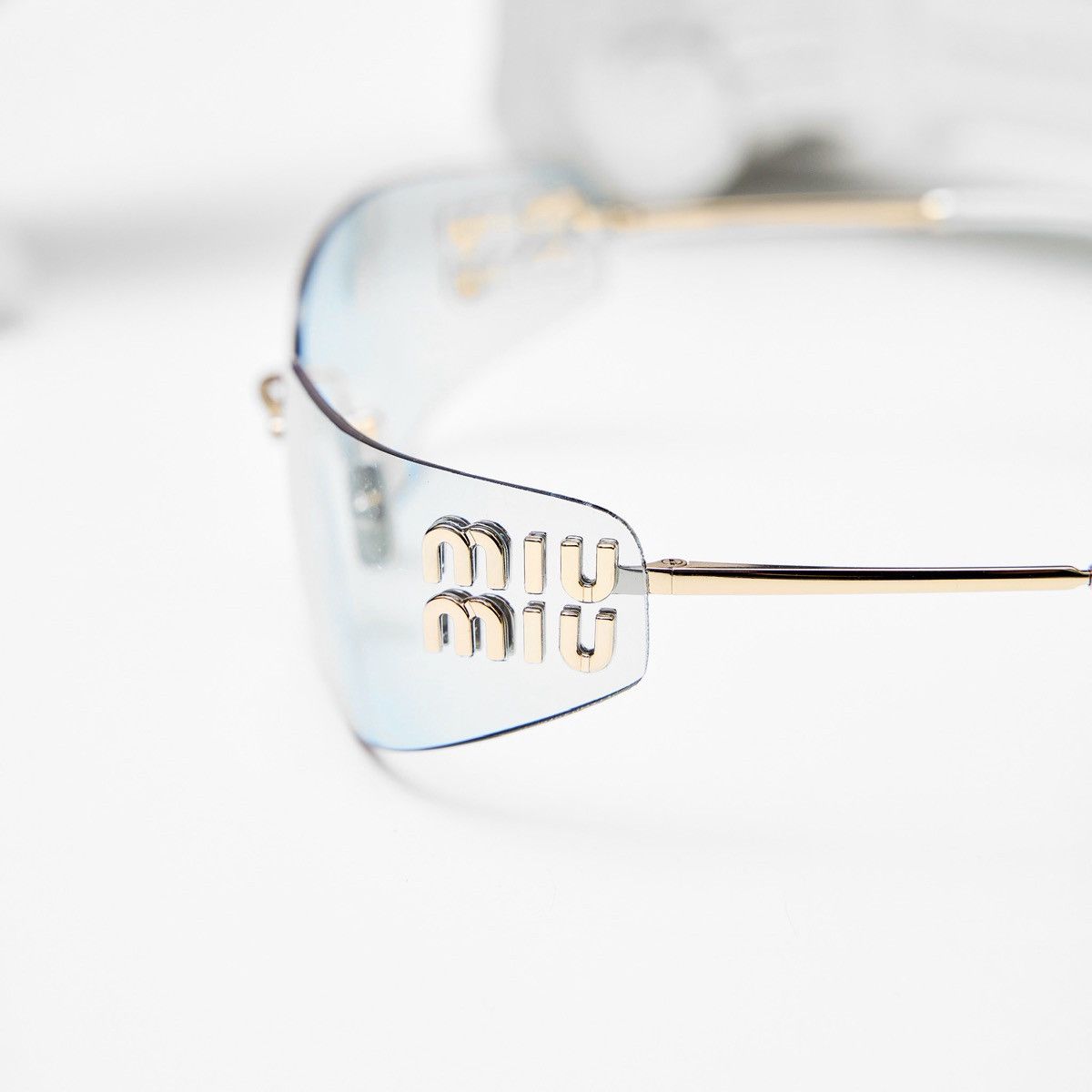 Miu Miu MIU MIU 0MU A51S ZVN10P SUNGLASSES Size ONE SIZE - 3 Thumbnail