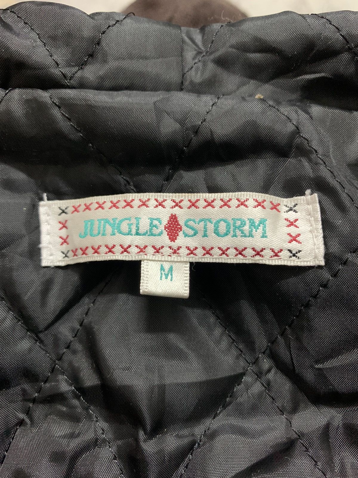 Vintage Vintage Jungle Storm Aztec Tribal Pattern Vest Size US M / EU 48-50 / 2 - 7 Thumbnail
