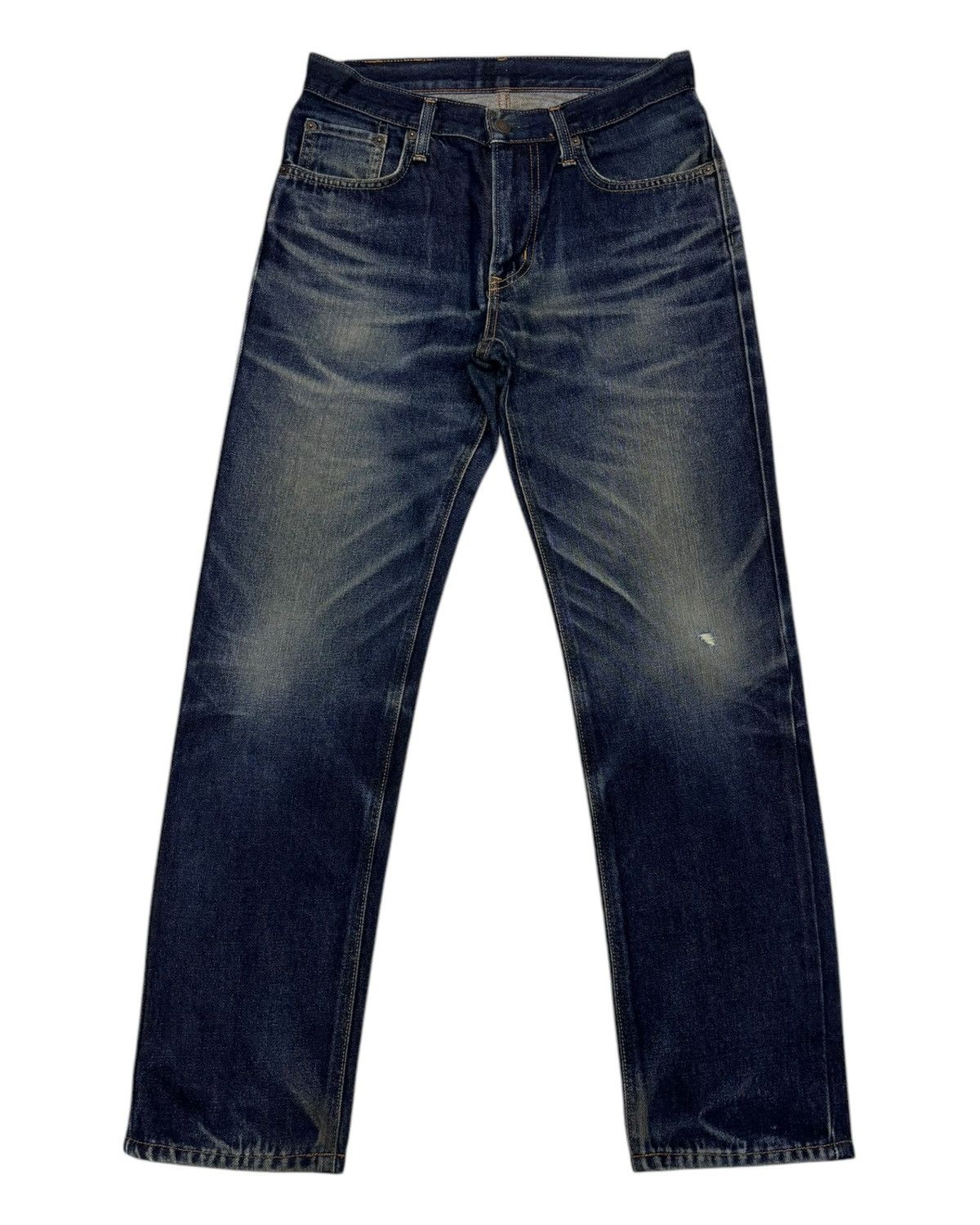 Kapital 🔥EDWIN JAPAN NO.403 JAPAN BLUE DISTRESSED DENIM JEAN Size US 30 / EU 46 - 8 Thumbnail