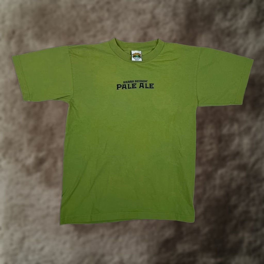 Vintage Vintage Sierra Nevada Pale Ale T-Shirt Mens M Green Beer Made USA Brewery Size US M / EU 48-50 / 2 - 1 Thumbnail
