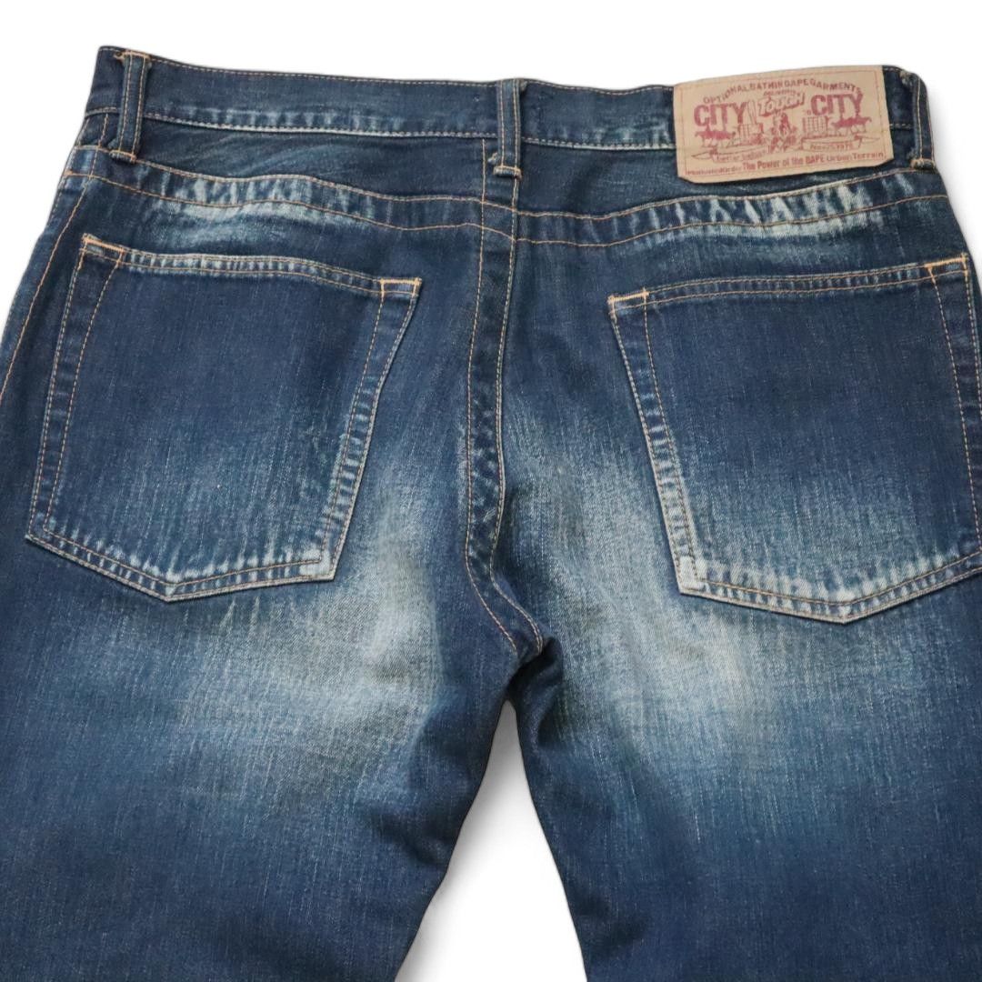 Bape Twinsta Denim Size US 32 / EU 48 - 4 Thumbnail