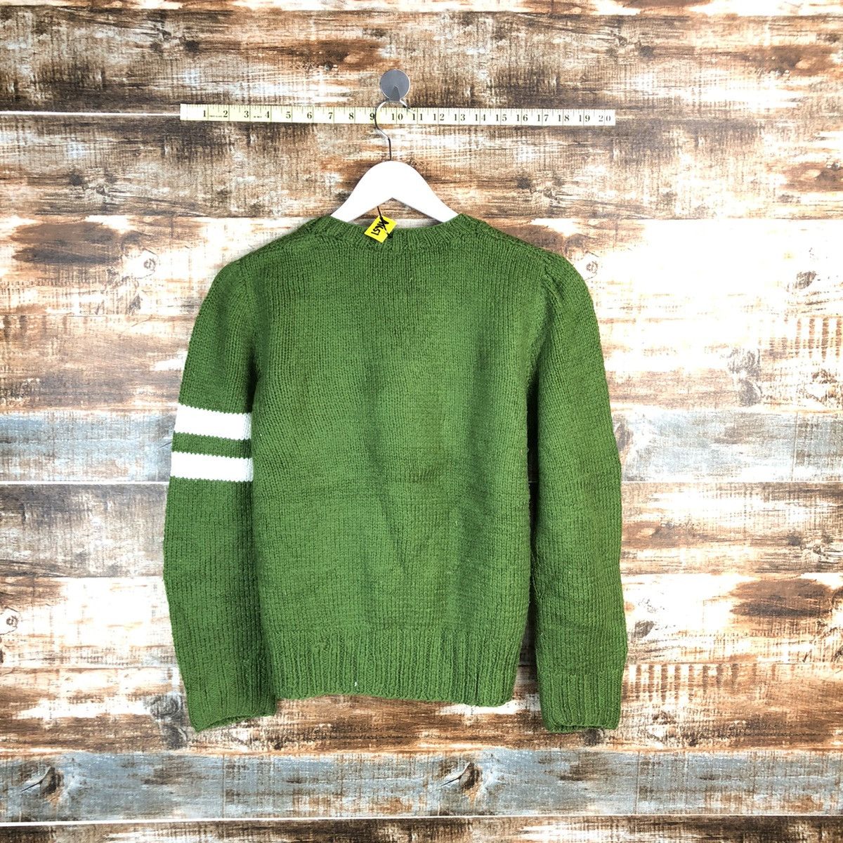 Homespun Knitwear × Japanese Brand Japanese Brand Green vintage Knitwear #A1651 Size S / US 4 / IT 40 - 11 Thumbnail