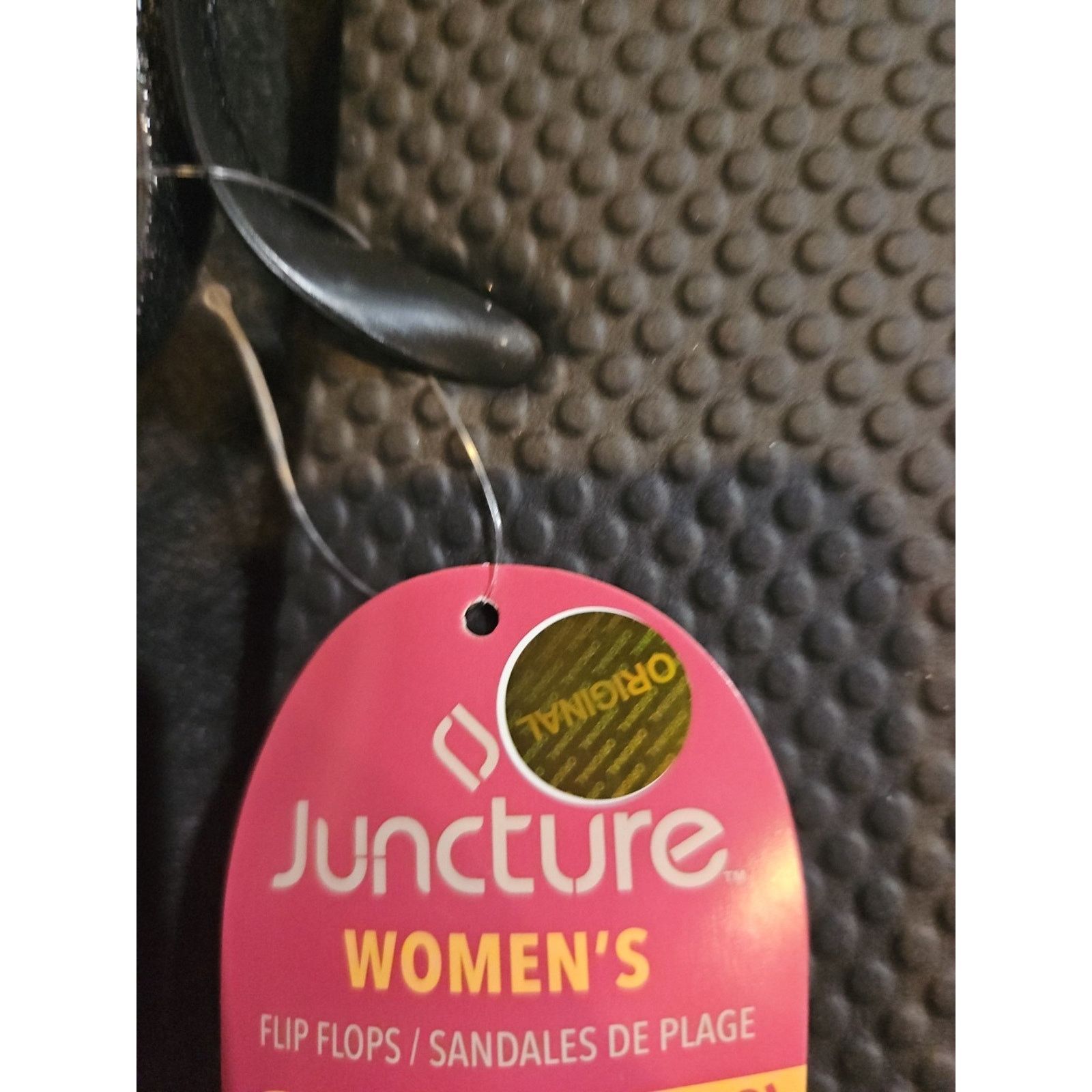 Other Juncture XL 11/12 Women's Flip Flip / Sandals Glitter Black Size US 11 / IT 41 - 4 Thumbnail