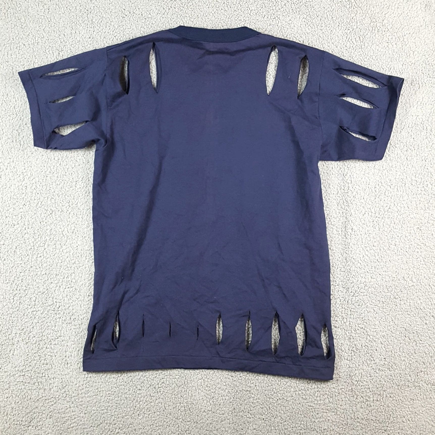 Thrasher VINTAGE Faded Women's T-Shirt Short Sleeve 90s Grunge Rock Casual Large Blue Size L / US 10 / IT 46 - 6 Thumbnail