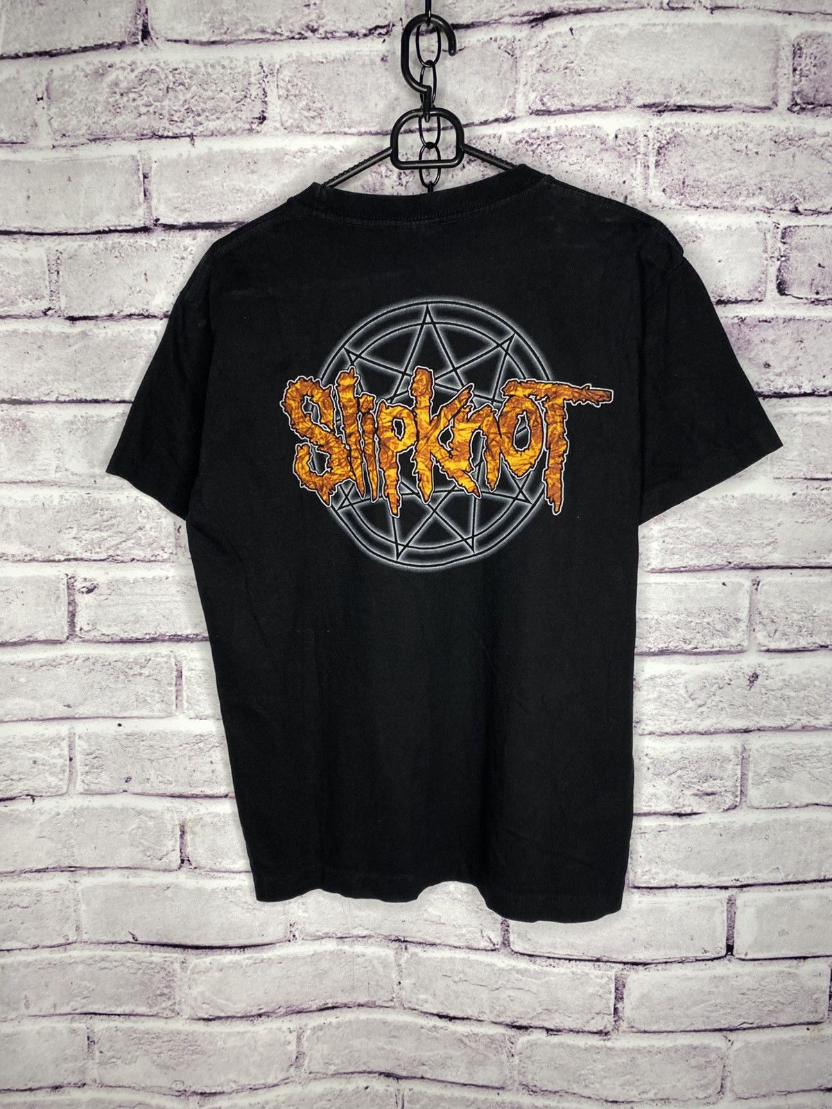 Slipknot Men's Vintage T-Shirt Slipknot Big Logo Tee Band Tees Size US M / EU 48-50 / 2 - 8 Thumbnail