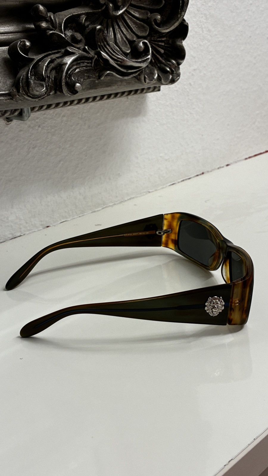 Versus VERSUS by Versace Vintage Lion Head Sunglasses MOD 8034 Size ONE SIZE - 4 Thumbnail