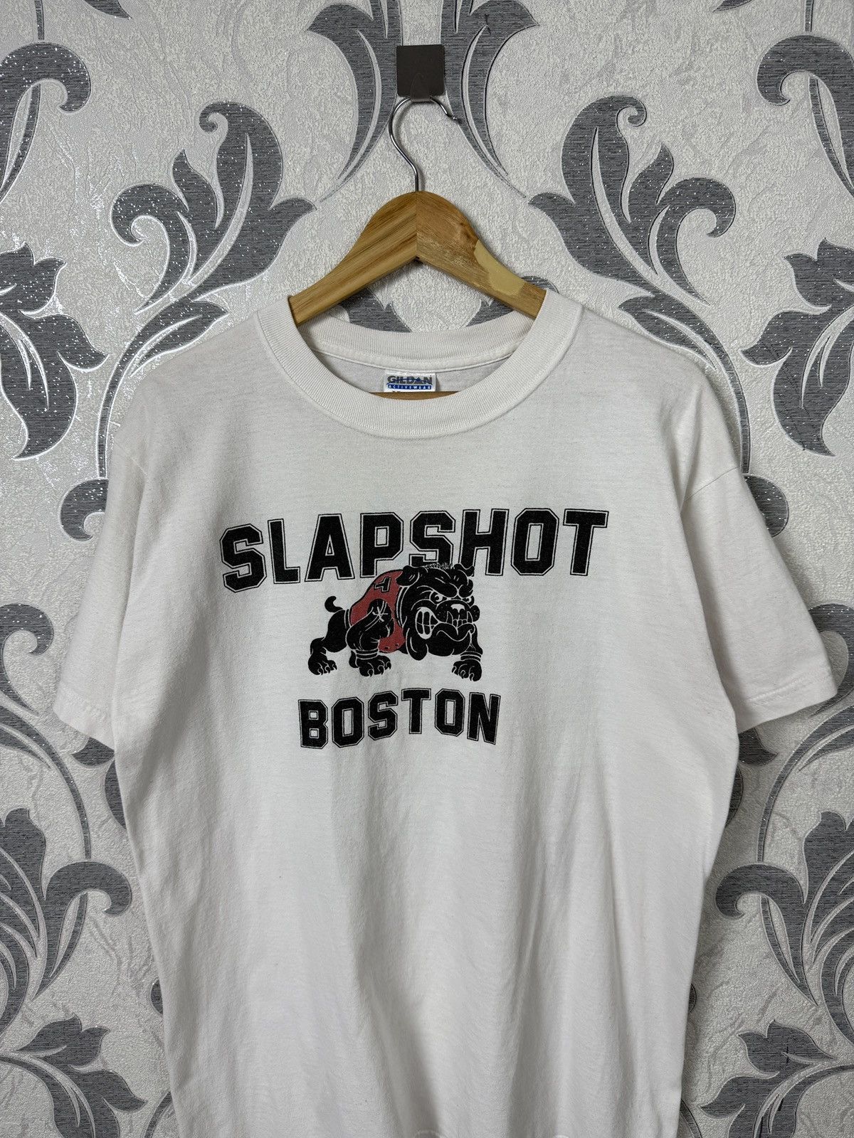 Band Tees Vintage 90s Slapshot Boston Band Tees Shirt Size US L / EU 52-54 / 3 - 2 Thumbnail