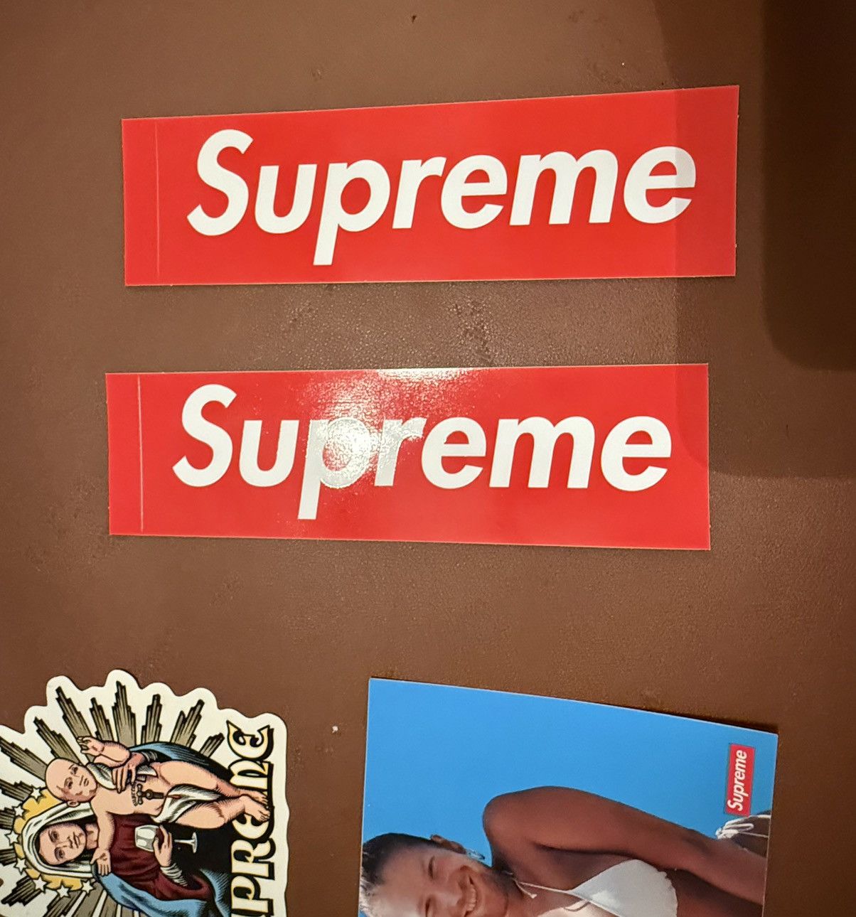 Supreme Supreme Aphex Twin Windowlicker Virgin Mary + 2 Box Logo Size ONE SIZE - 4 Thumbnail