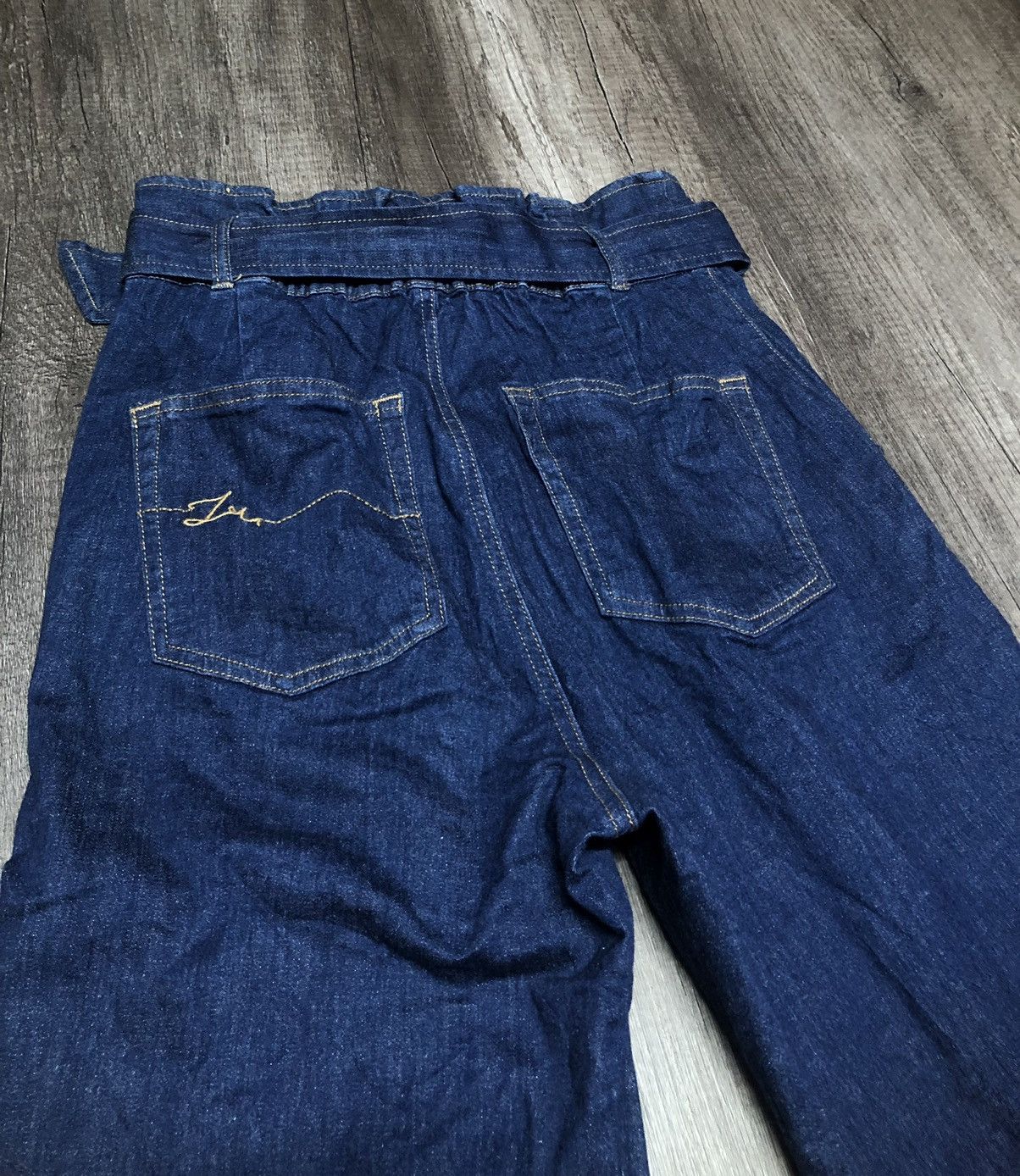 Designer × Japanese Brand Japanese Brand Feroux Onward Kashiyama Co Jeans With Belt Size 28" / US 6 / IT 42 - 16 Thumbnail