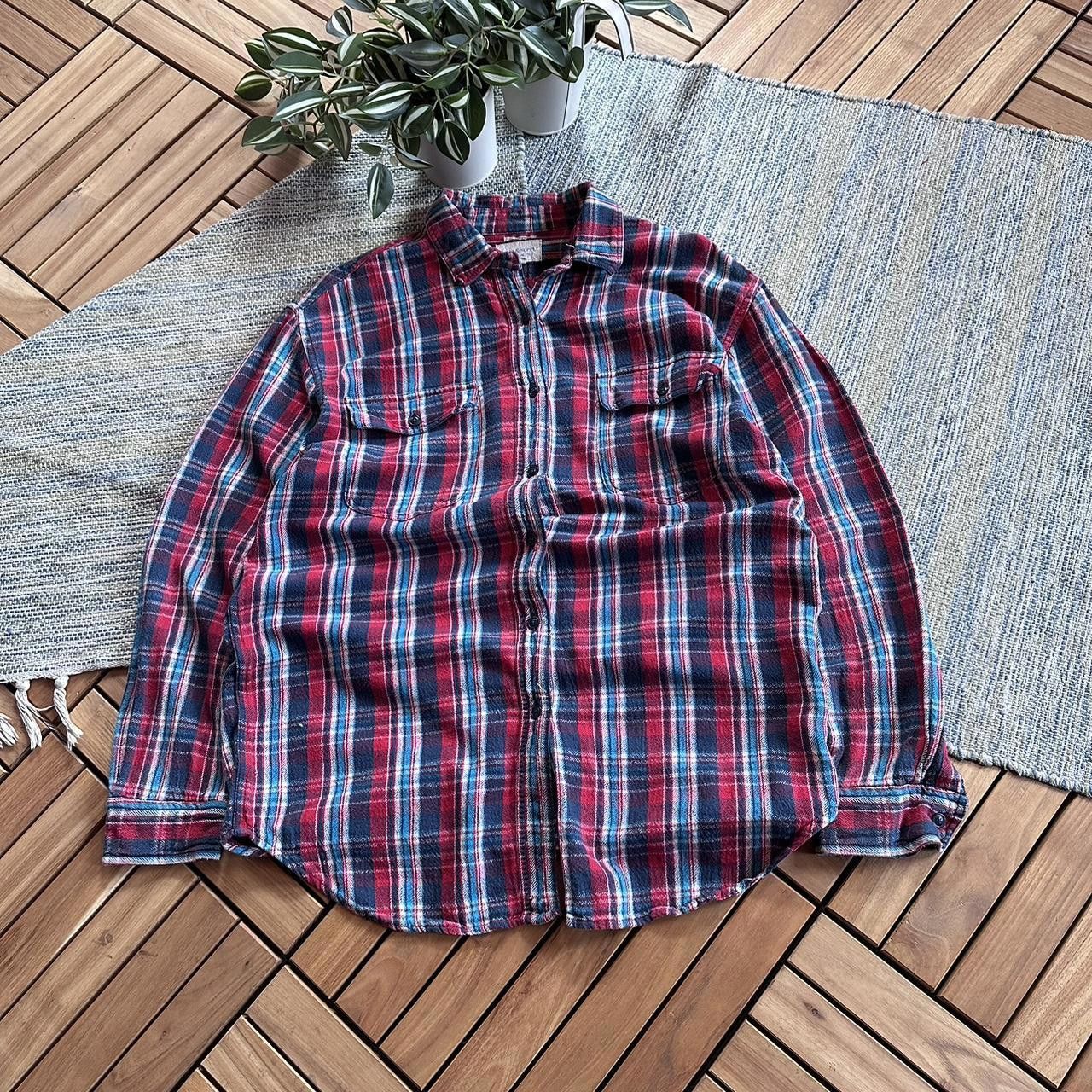 Polo Ralph Lauren Vintage Y2K Polo Ralph Lauren Flanel Shirt Button Up Size US M / EU 48-50 / 2 - 1 Thumbnail