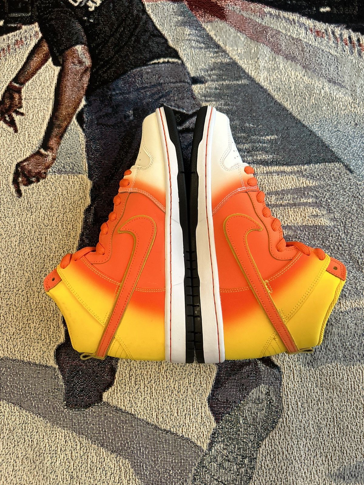 Nike Nike Dunk High Candy Corn Size US 11.5 / EU 44-45 - 3 Thumbnail