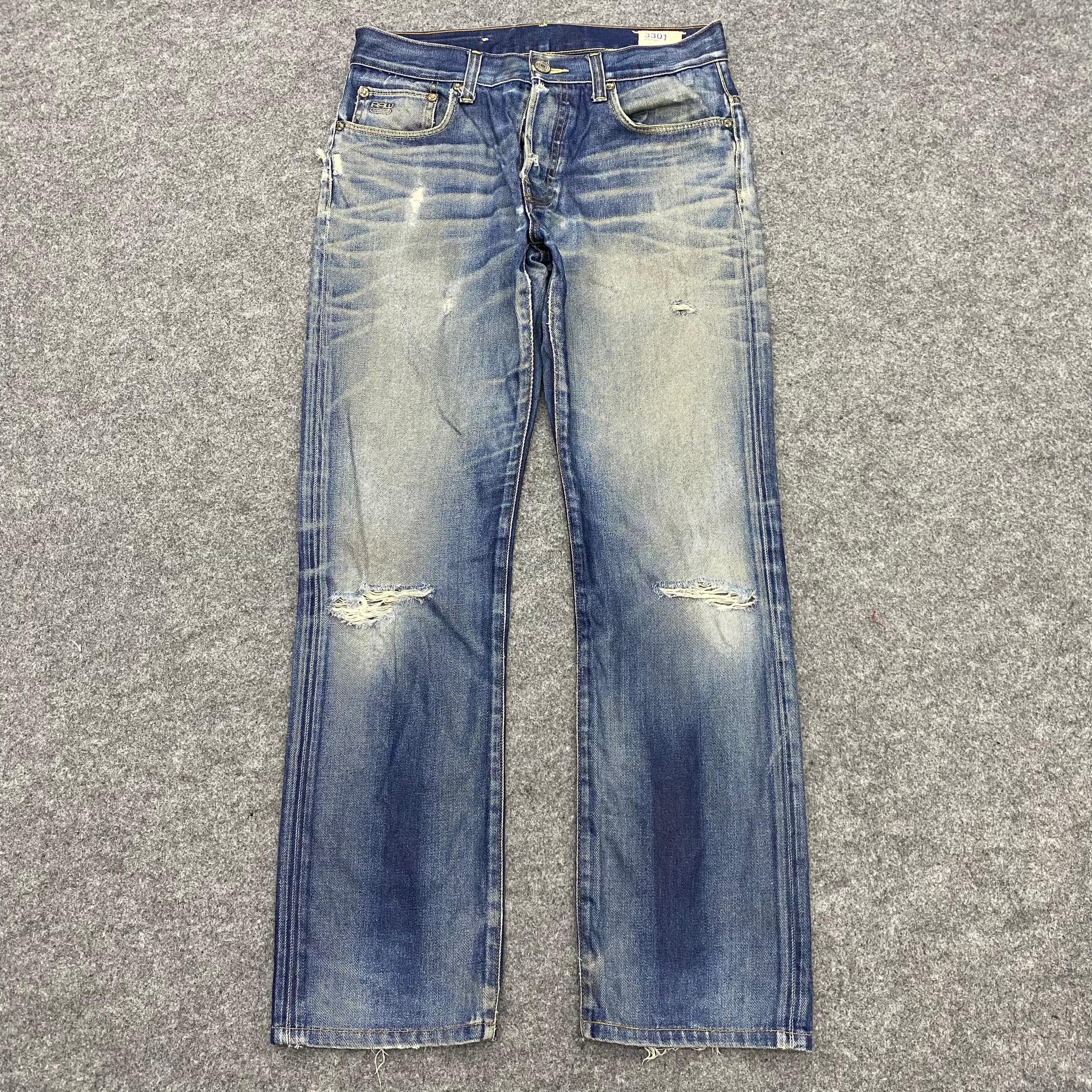 G-Star 💥Best Offer💥Vintage G Star Raw Denim Jeans Size US 32 / EU 48 - 1 Thumbnail