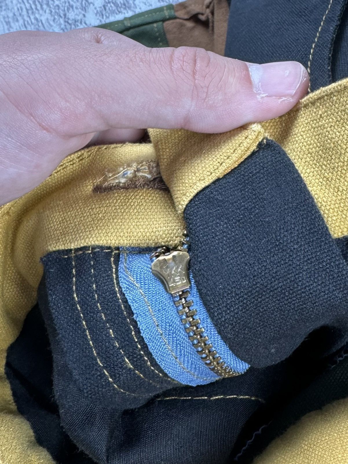 Carhartt Vintage 90S Striped Distressed Carpenter Carhartt Jeans Size US 30 / EU 46 - 19 Thumbnail