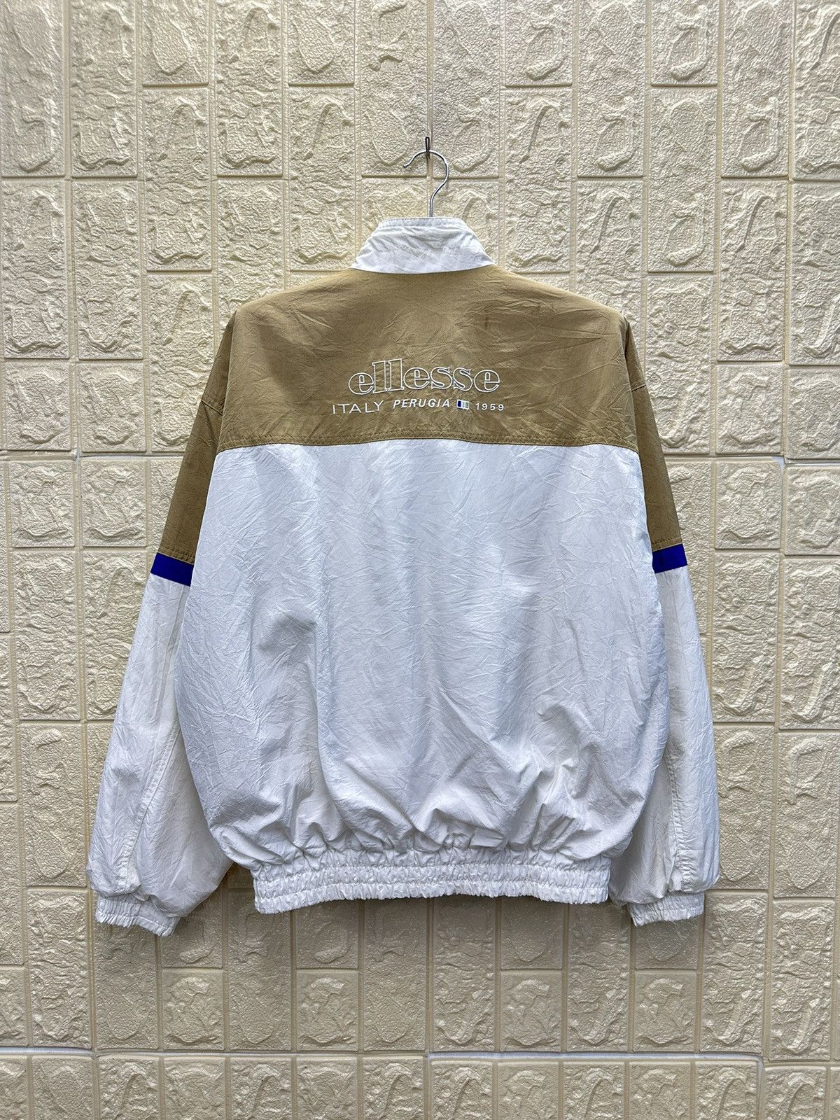 Ellesse × Vintage Vintage Ellesse Italy Perugia 1959 Nylon Jacket Mj158 Size US L / EU 52-54 / 3 - 4 Thumbnail