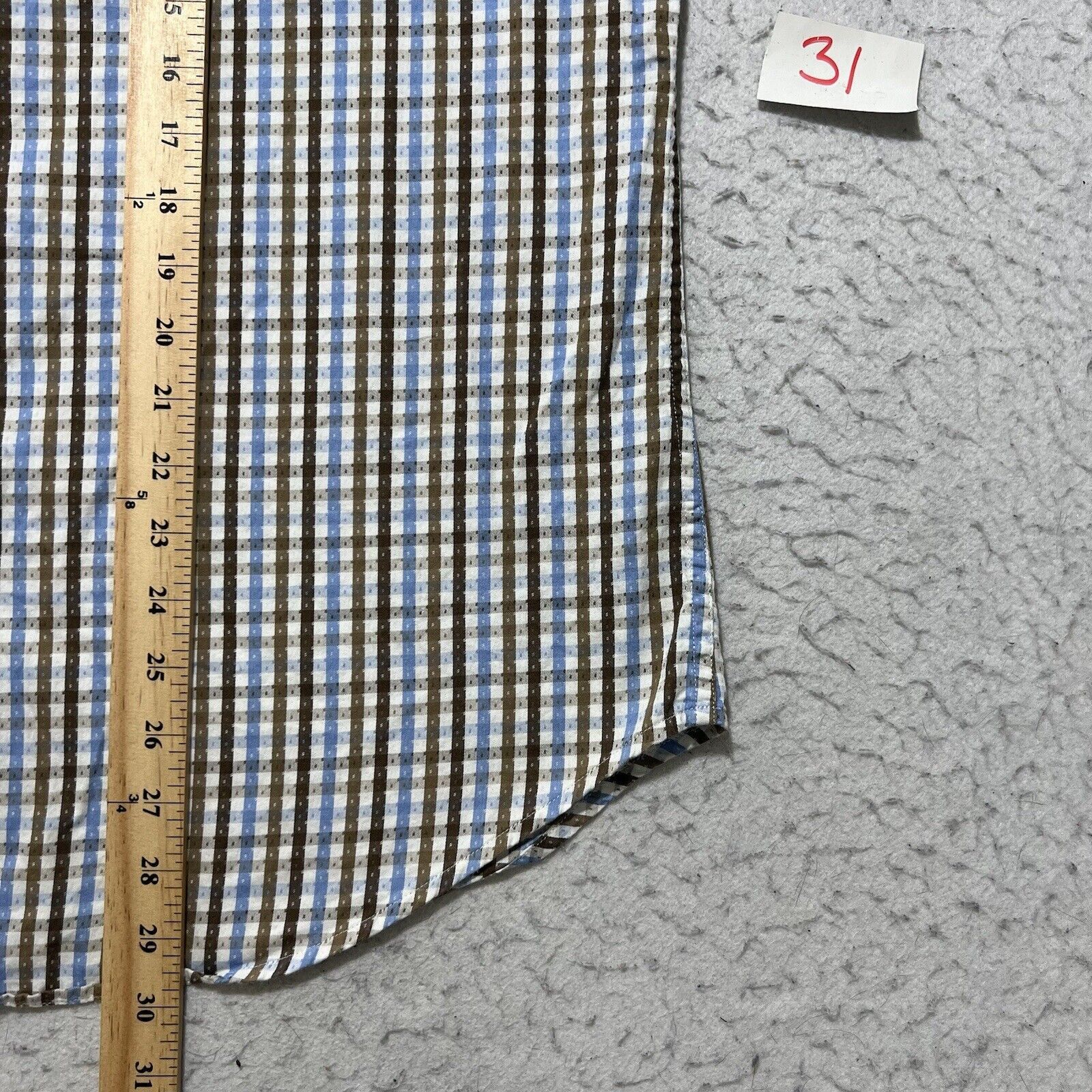 Robert Graham Robert Graham Classic Fit Button Down Shirt Blue Striped Size US XL / EU 56 / 4 - 10 Thumbnail
