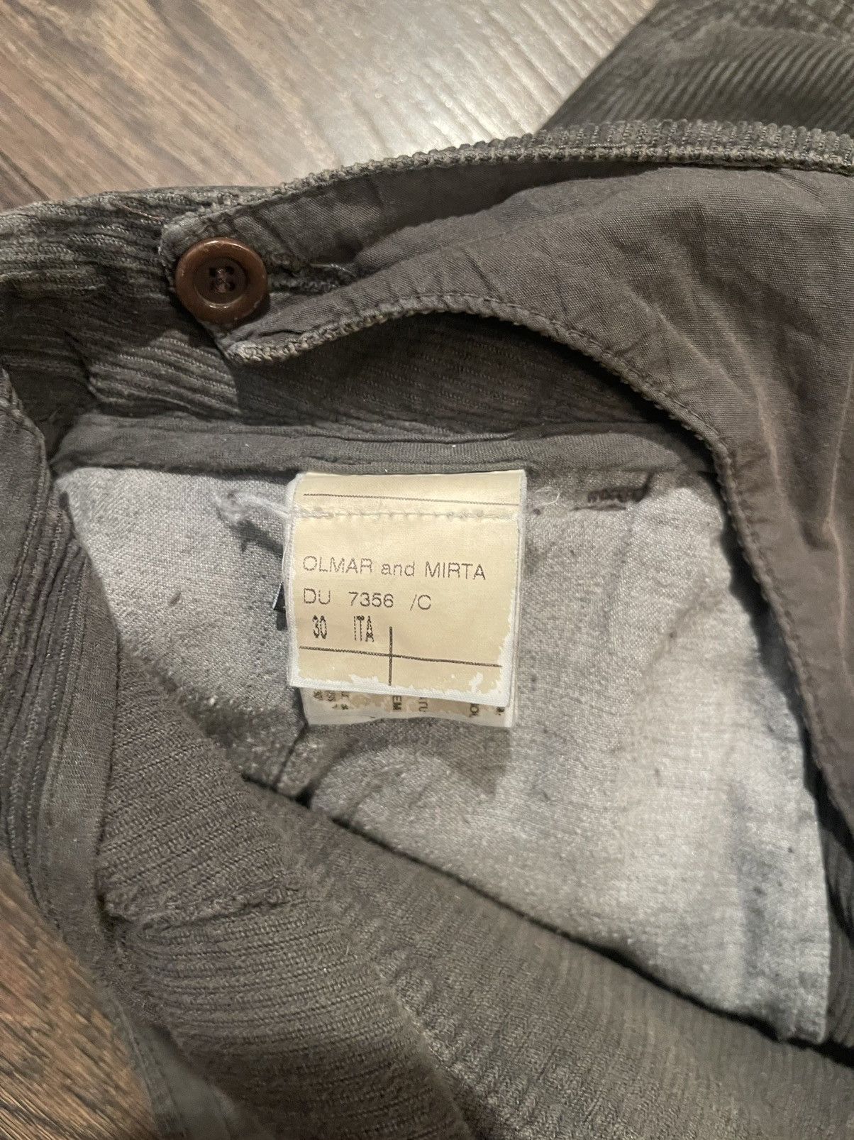 Rick Owens Rick Owens FW08 Stag Double Layer Aircuts Size US 30 / EU 46 - 4 Thumbnail