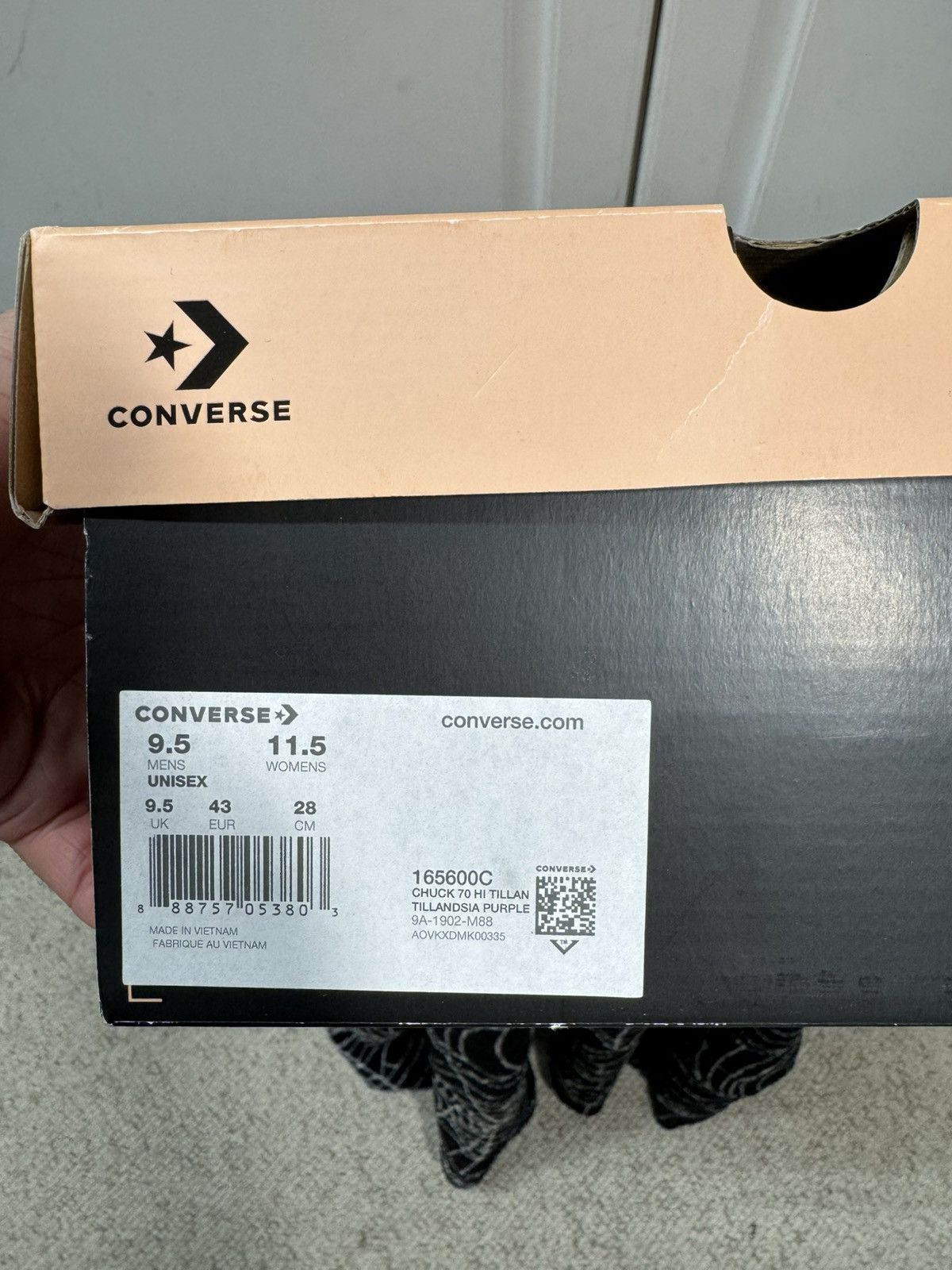 Golf le Fleur Golf converse purple velour High top Size US 9.5 / EU 42-43 - 7 Thumbnail