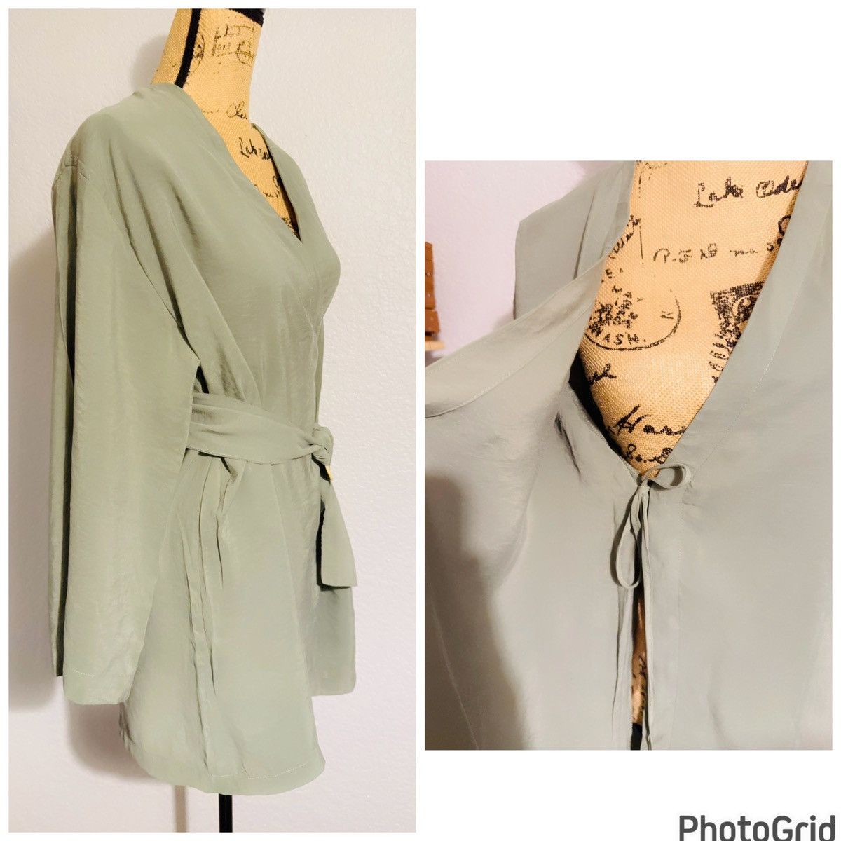 Zara ZARA Wrap Dress Size L / US 10 / IT 46 - 5 Thumbnail