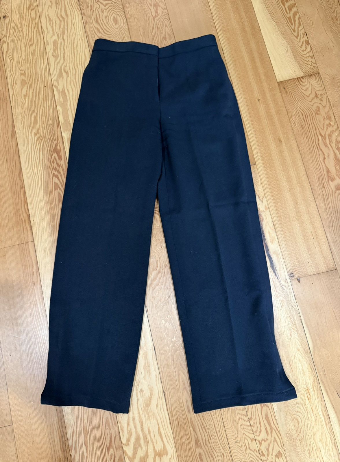 Jil Sander Jil Sander Virgin Wool palazzo Luigi Ankle Button Trouser Size US 30 / EU 46 - 1 Thumbnail