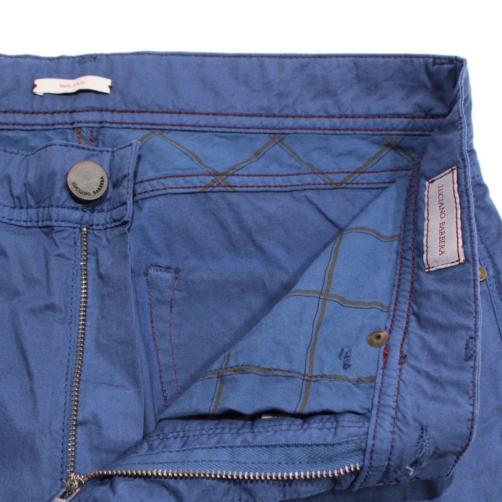 Luciano Barbera Luciano Barbera New with tags Chino Size 32 US In Blue Size US 32 / EU 48 - 3 Thumbnail