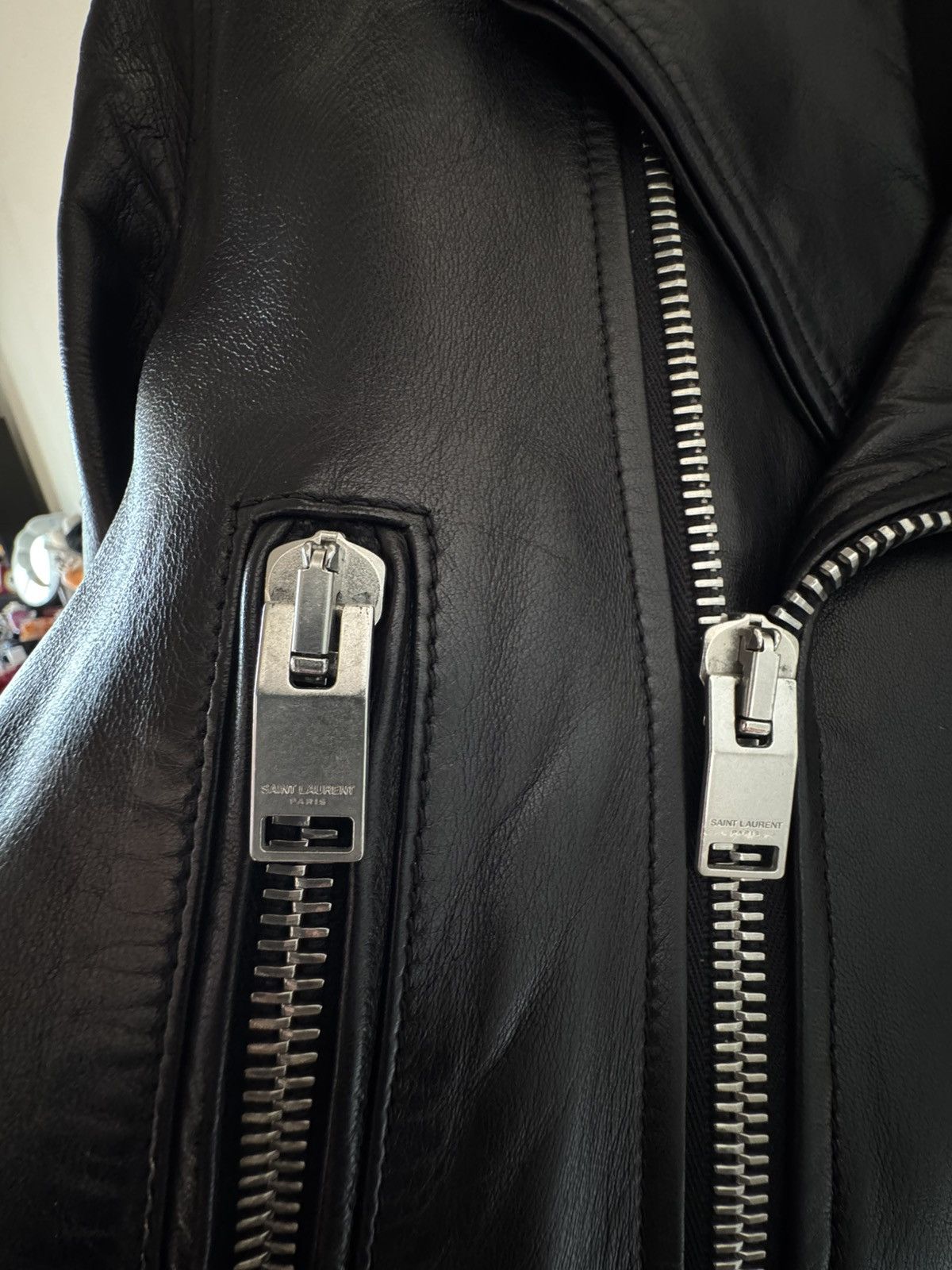 Saint Laurent Paris Saint Laurent Paris L01 Biker Jacket Size US M / EU 48-50 / 2 - 4 Thumbnail