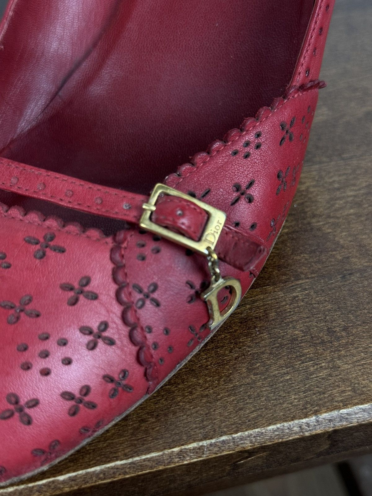 Christian Dior Monsieur Vintage heels Christina Dior original luxury rare item Size US 9 / IT 39 - 3 Thumbnail