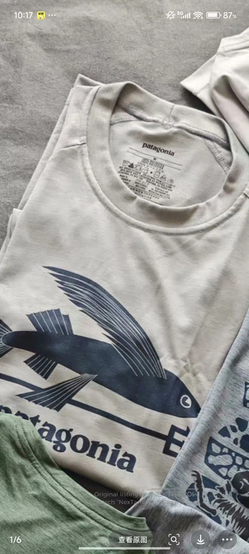 Patagonia Patagonia Old Discontinued Flying Fish T. Size US M / EU 48-50 / 2 - 2 Thumbnail