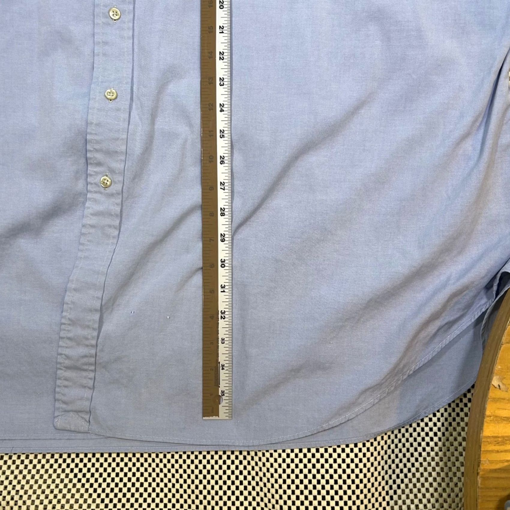 Ralph Lauren Ralph Lauren Classic Fit Shirt Long Sleeve Button Down Light Blue Tall Size US XXL / EU 58 / 5 - 8 Thumbnail