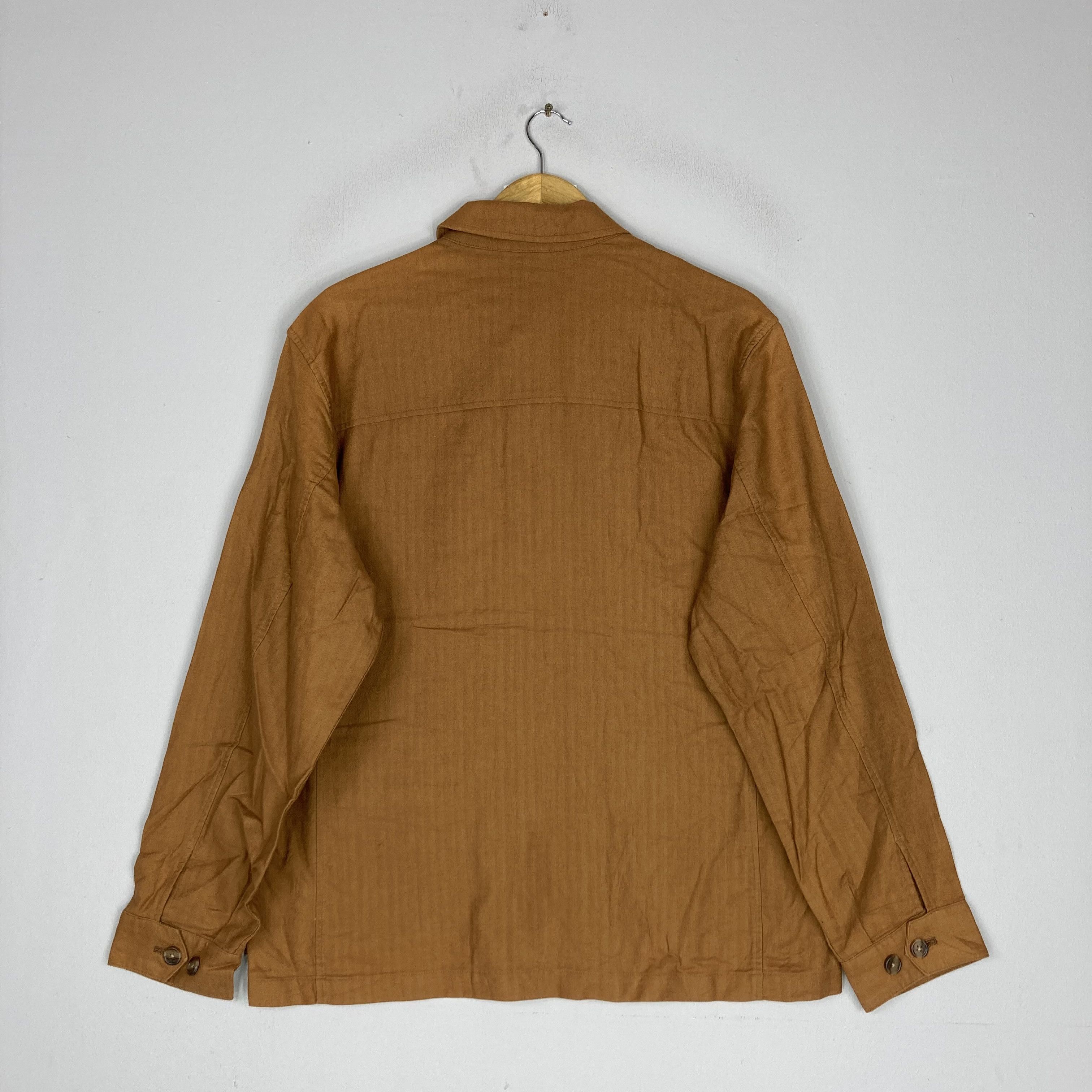 Kansai Yamamoto Vintage SISSY By KANSAI YAMAMOTO Beige Denim Chore Jaket Size US XL / EU 56 / 4 - 4 Thumbnail