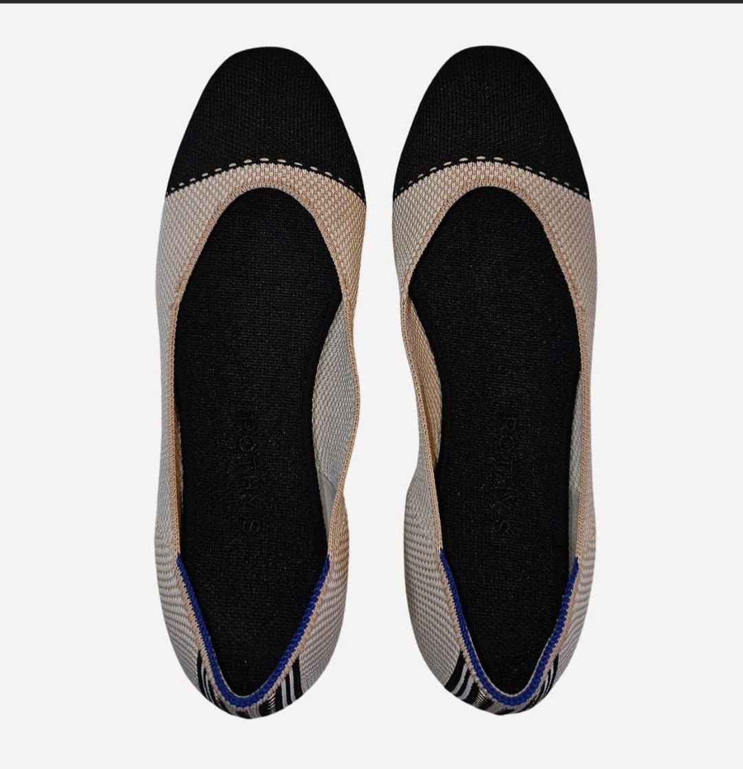Rothy's Ballet shoes Tuxedo flats Size US 9 / IT 39 - 1 Thumbnail