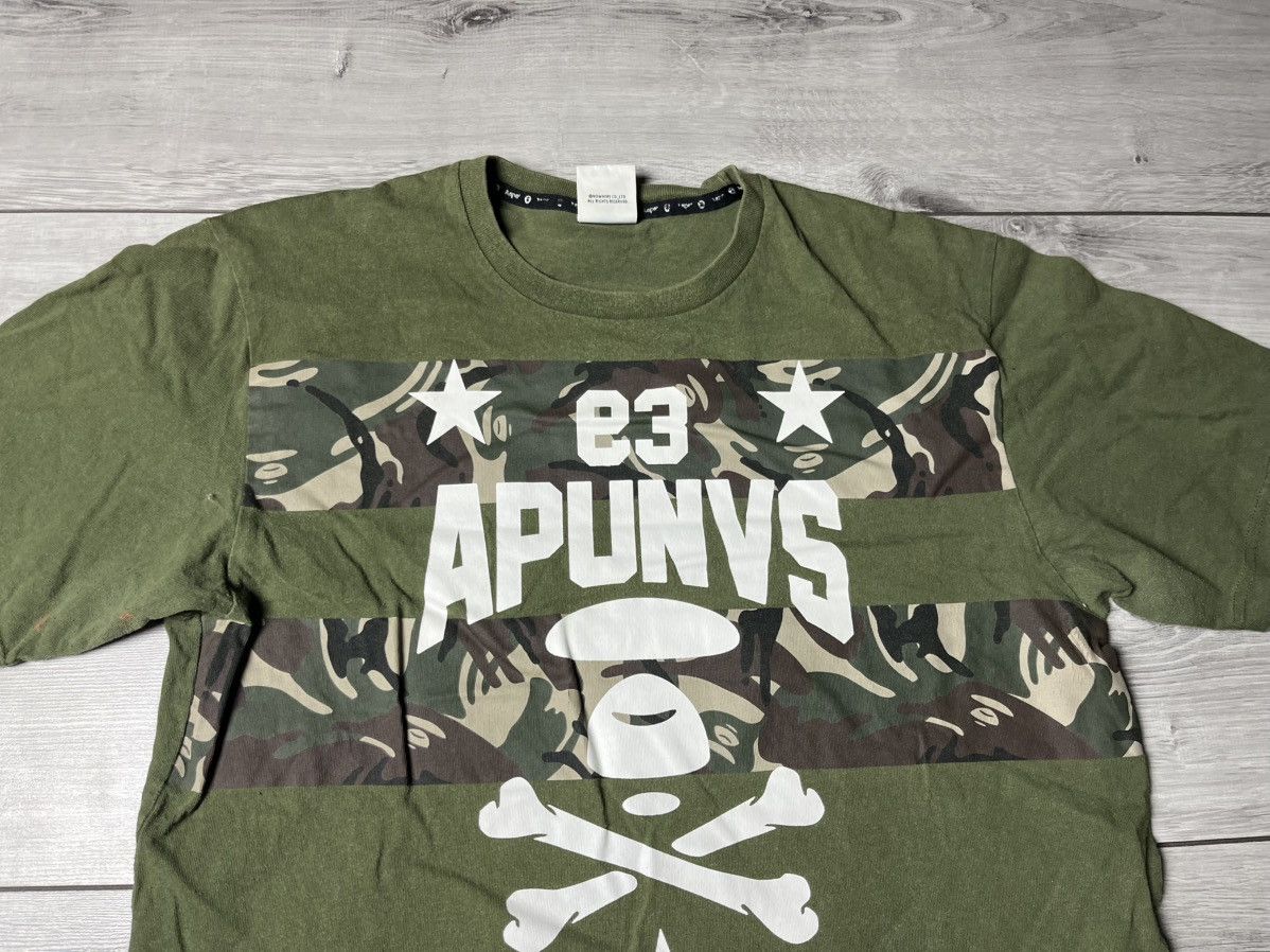 Aape Aape by A Bathing Ape Big logo y2k Camo T shirt Size US XL / EU 56 / 4 - 3 Thumbnail