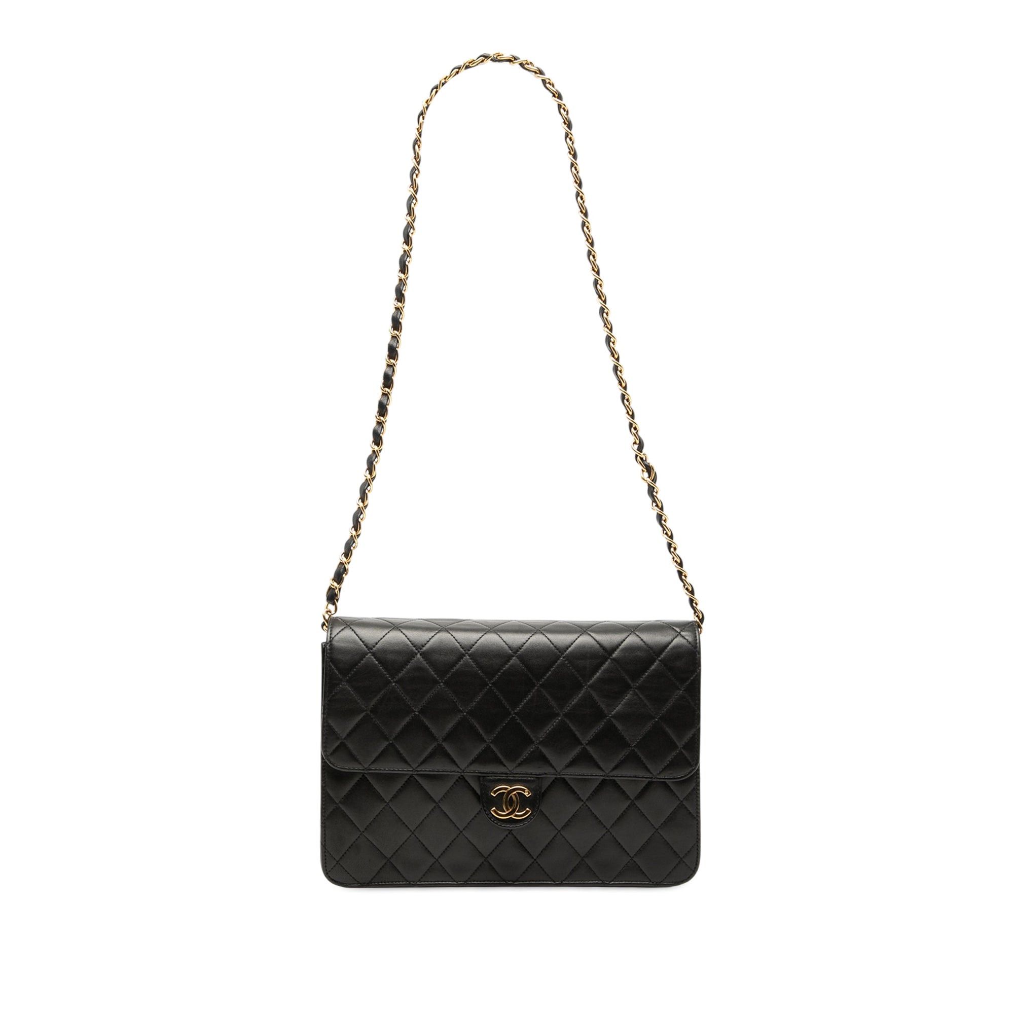 Chanel Medium CC Quilted Lambskin Single Flap Size ONE SIZE - 1 Thumbnail