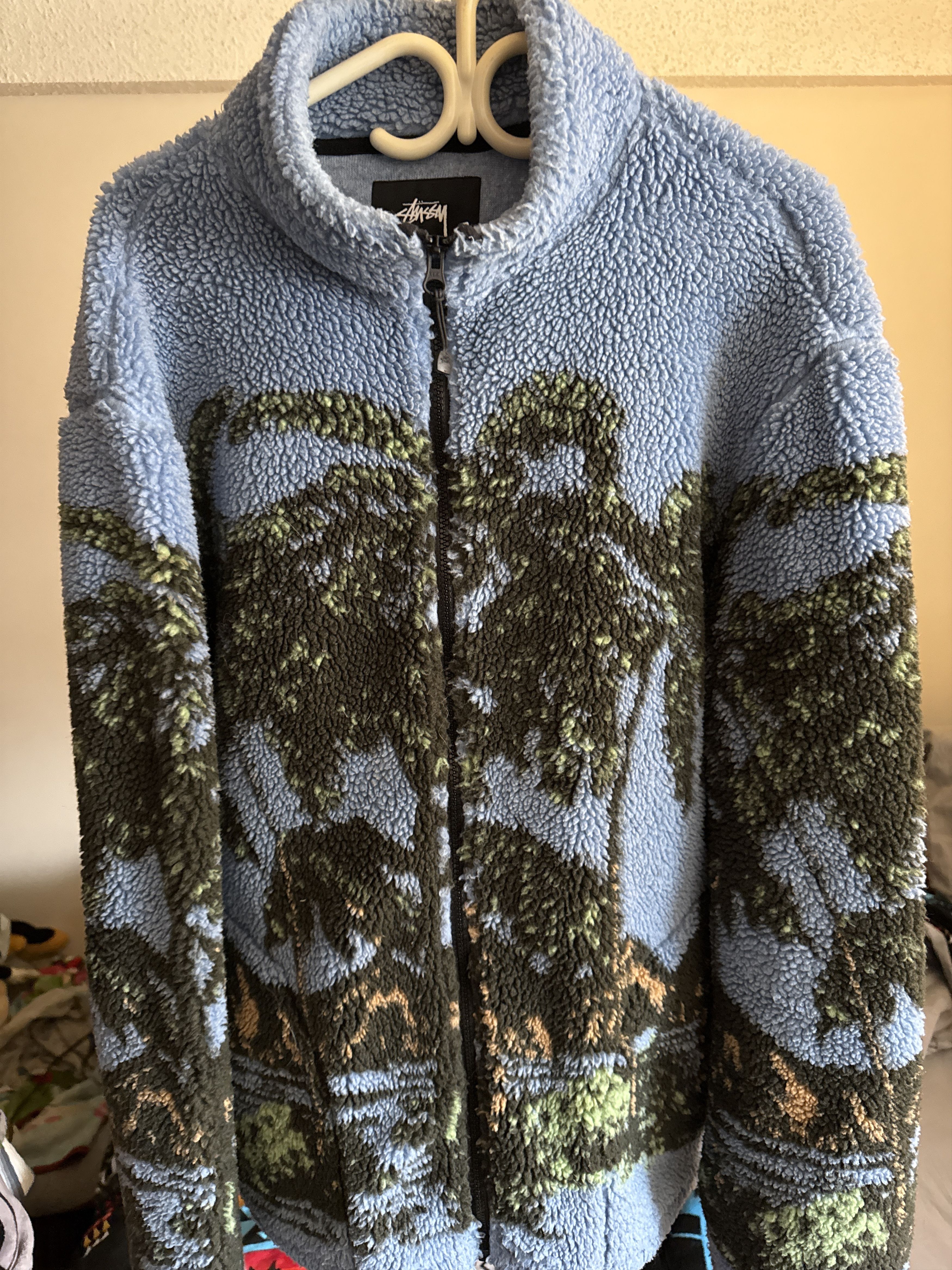 Stussy Stussy Jacquard Print Fleece Size US XL / EU 56 / 4 - 1 Thumbnail