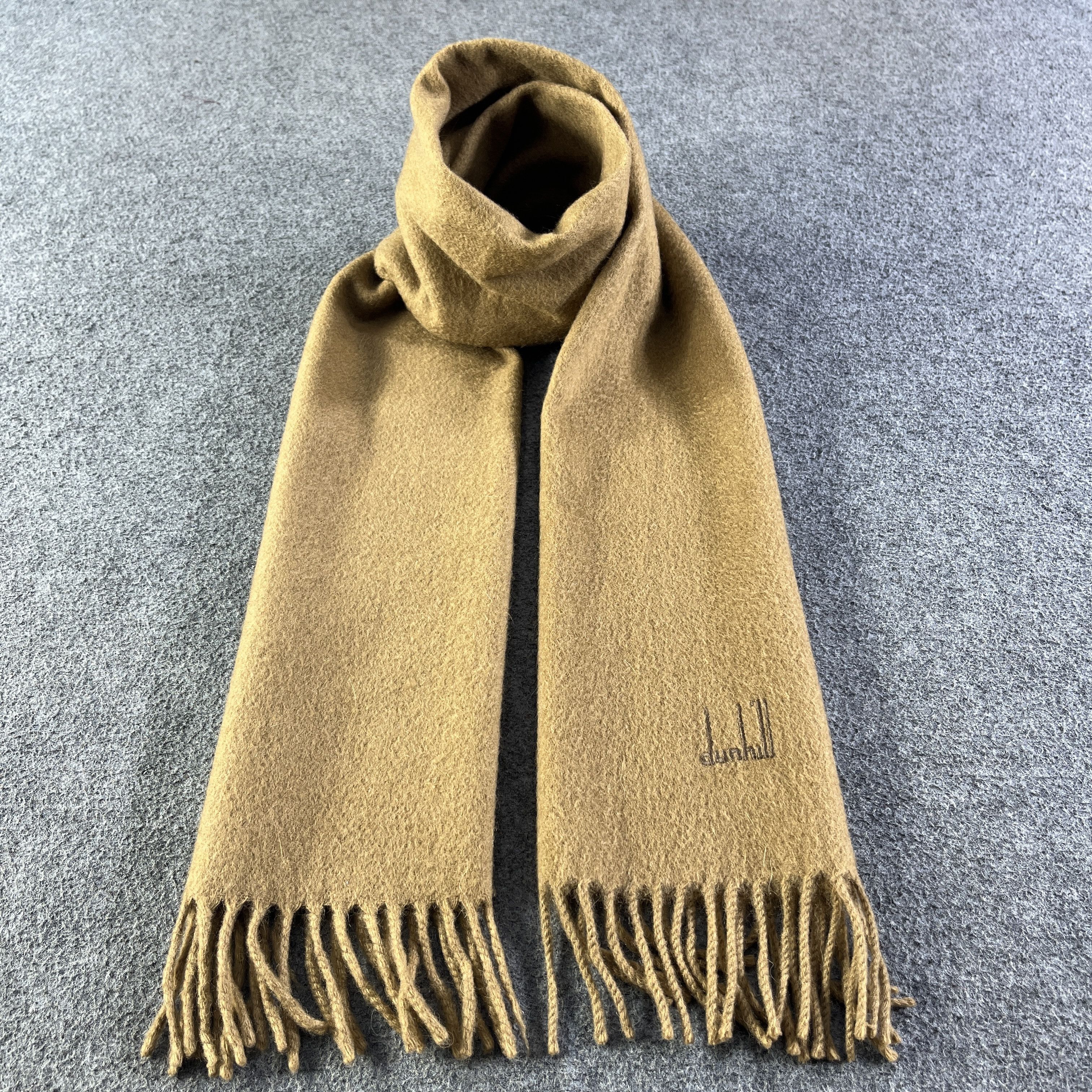 Alfred Dunhill × Vintage Vintage Dunhill Scarf / Muffler / Neckwear T1137 Size ONE SIZE - 1 Thumbnail