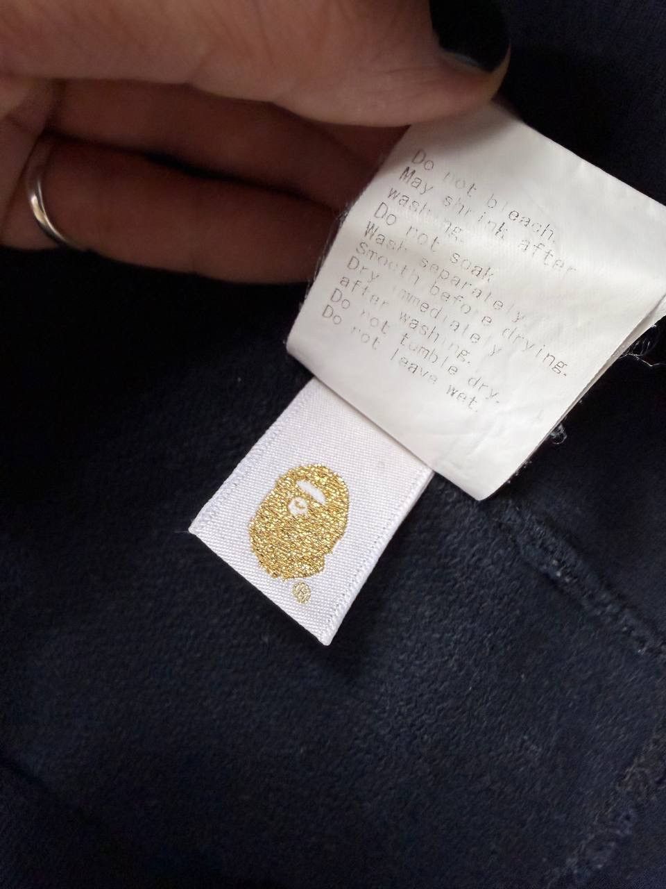 Bape BAPE GOLD FOIL APE HOODIE Size US L / EU 52-54 / 3 - 9 Thumbnail