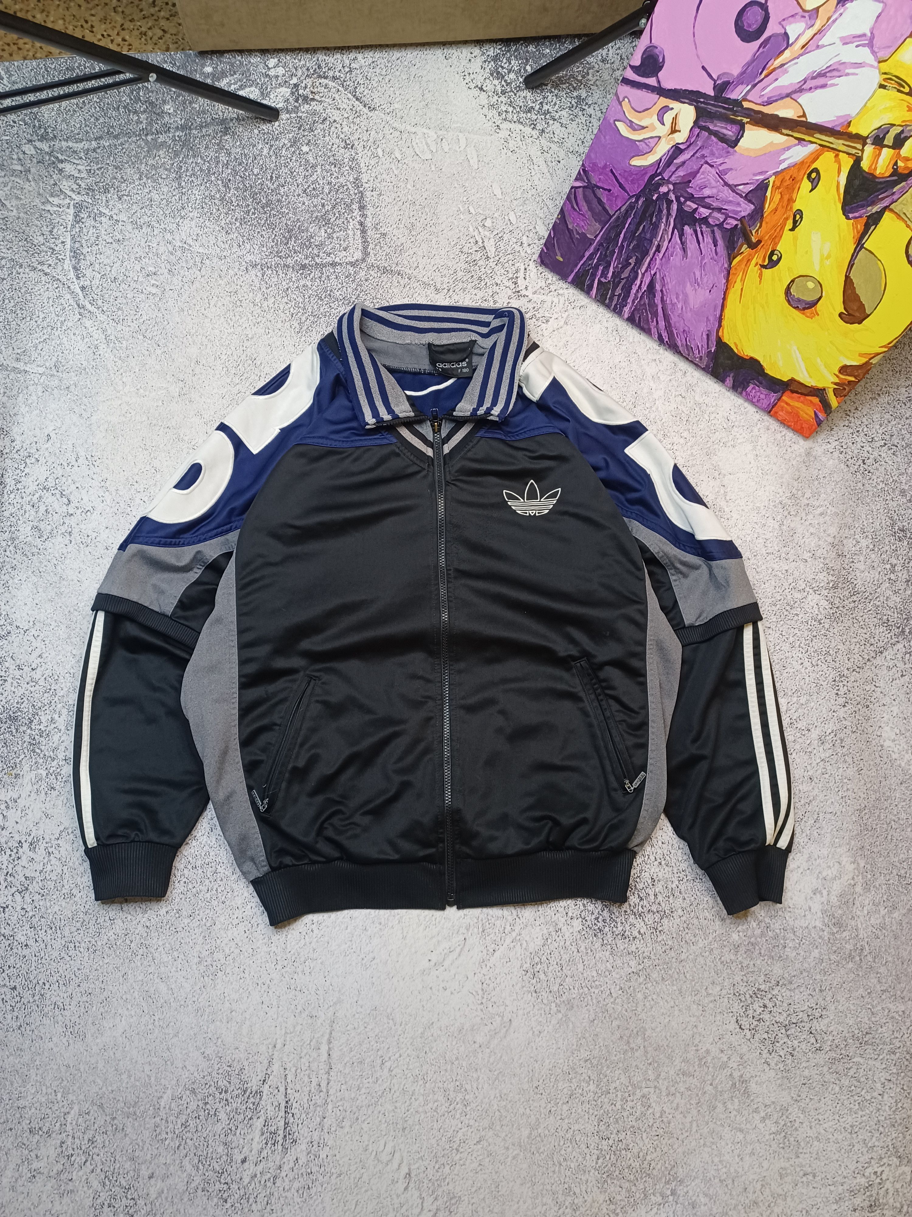 Adidas Vintage 90s Adidas Track Jacket Size US M / EU 48-50 / 2 - 9 Thumbnail