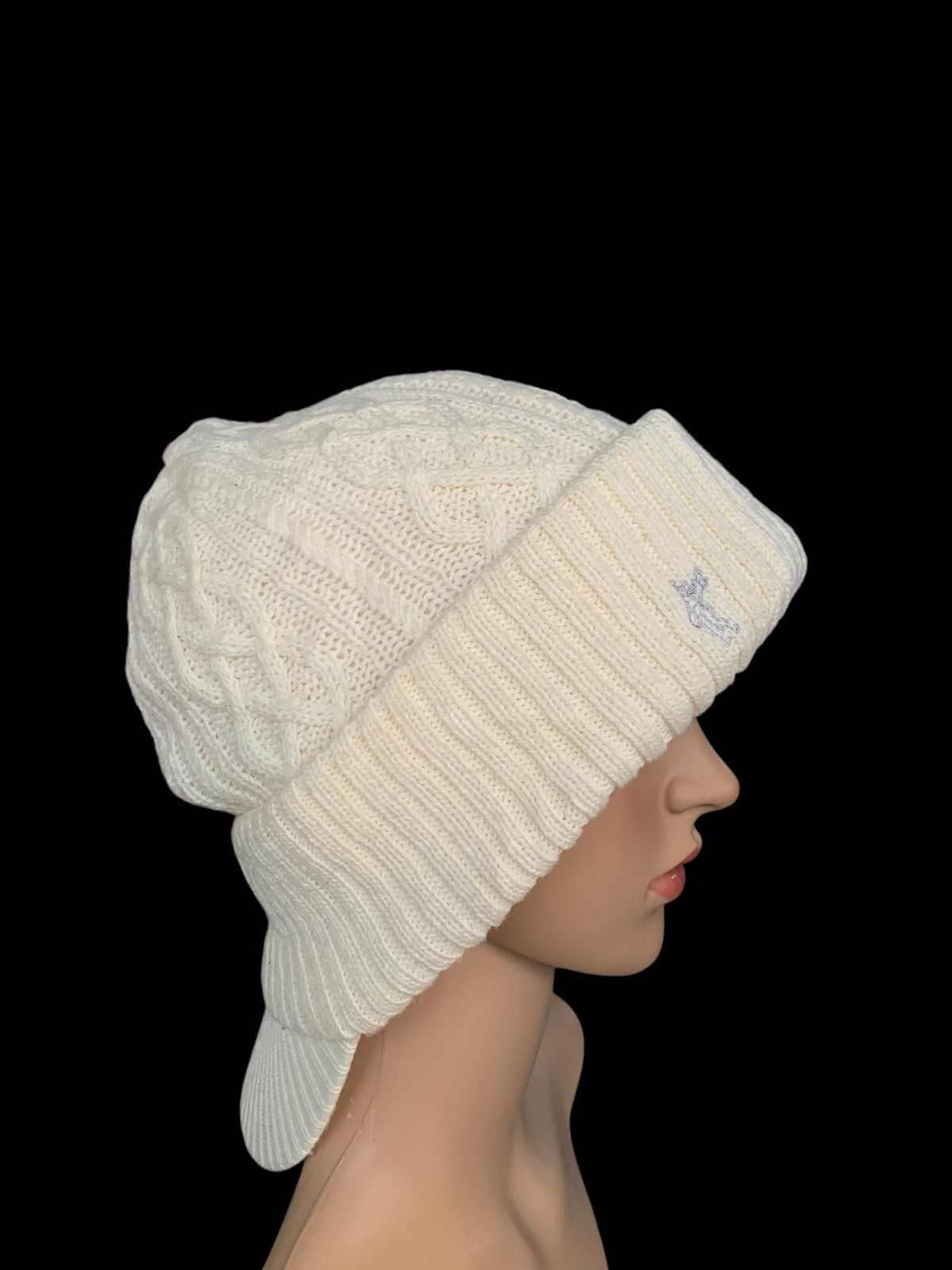 Japanese Brand × Kapital × Vintage Rare Ashworth Knitting Big Beanie Cap Japanese Style Size ONE SIZE - 10 Thumbnail