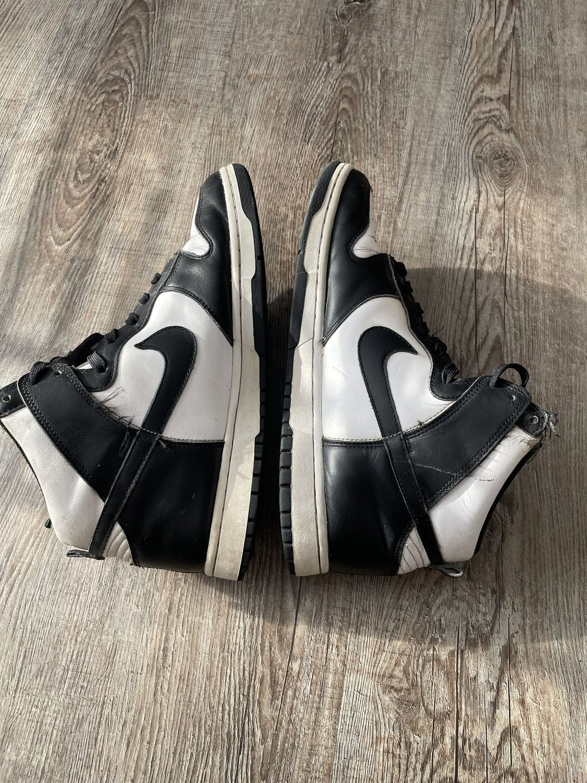 Nike NIKE Dunk High “Black/White” Size US 10 / EU 43 - 6 Thumbnail