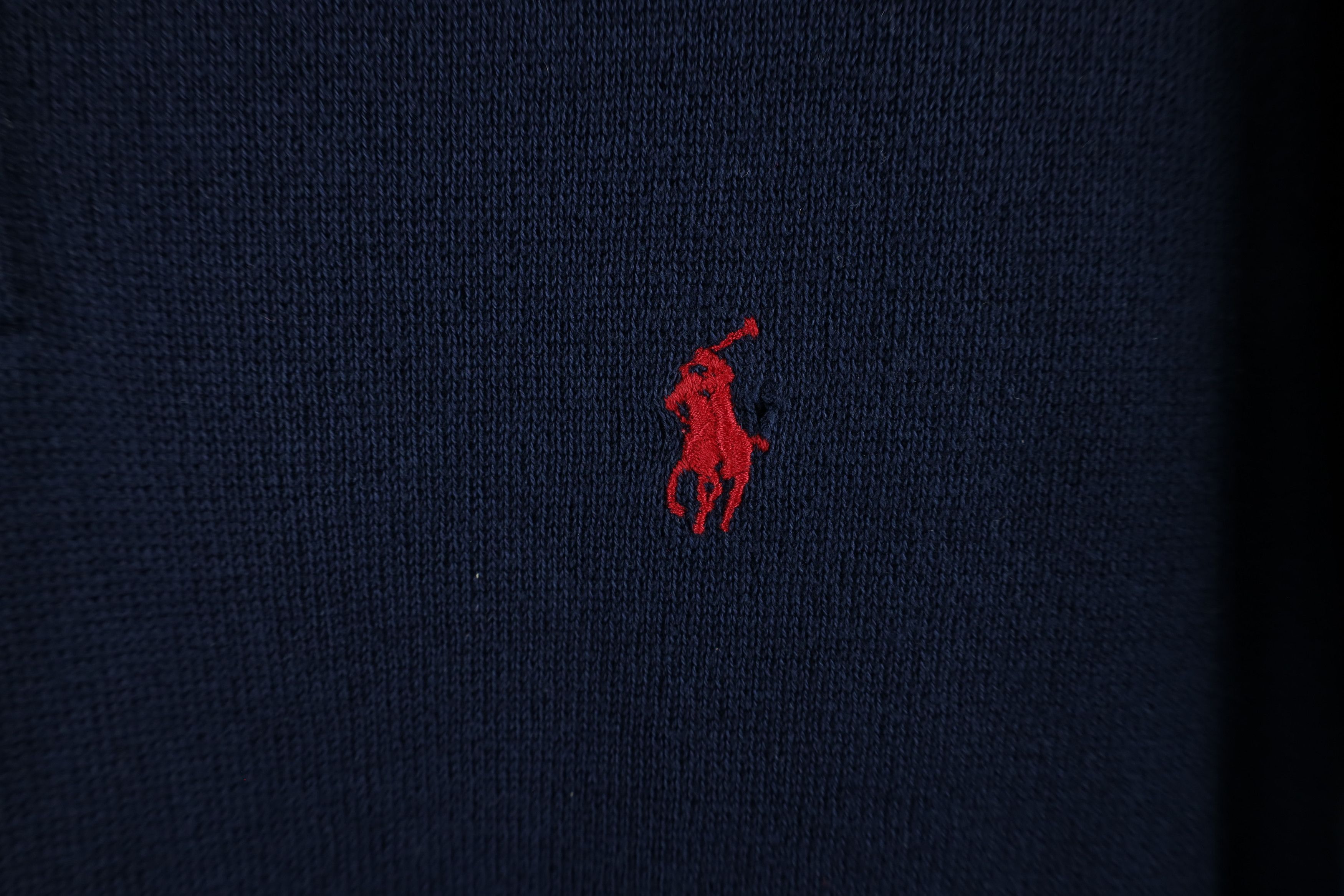 Polo Ralph Lauren Vintage 90s Ralph Lauren Knit Collared Pullover Sweater Size US M / EU 48-50 / 2 - 4 Thumbnail