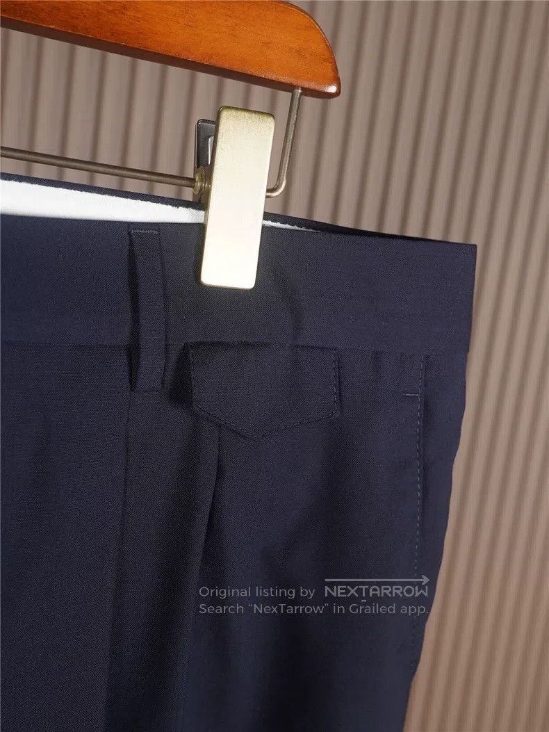 Brunello Cucinelli Brunello Cucinelli Men's Wool Dress Pants Size US 42 / EU 58 - 6 Thumbnail